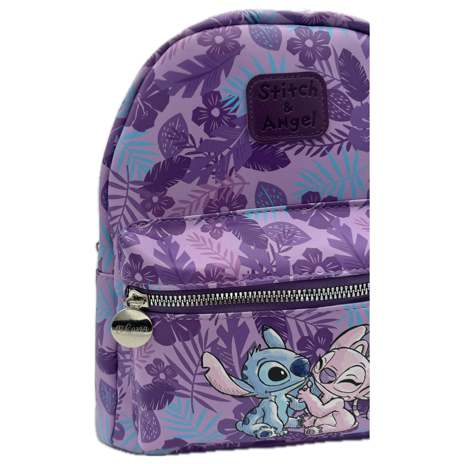 Stitch & Angel Ohana PU nahrbtnik 28x11x22cm fotografija izdelka