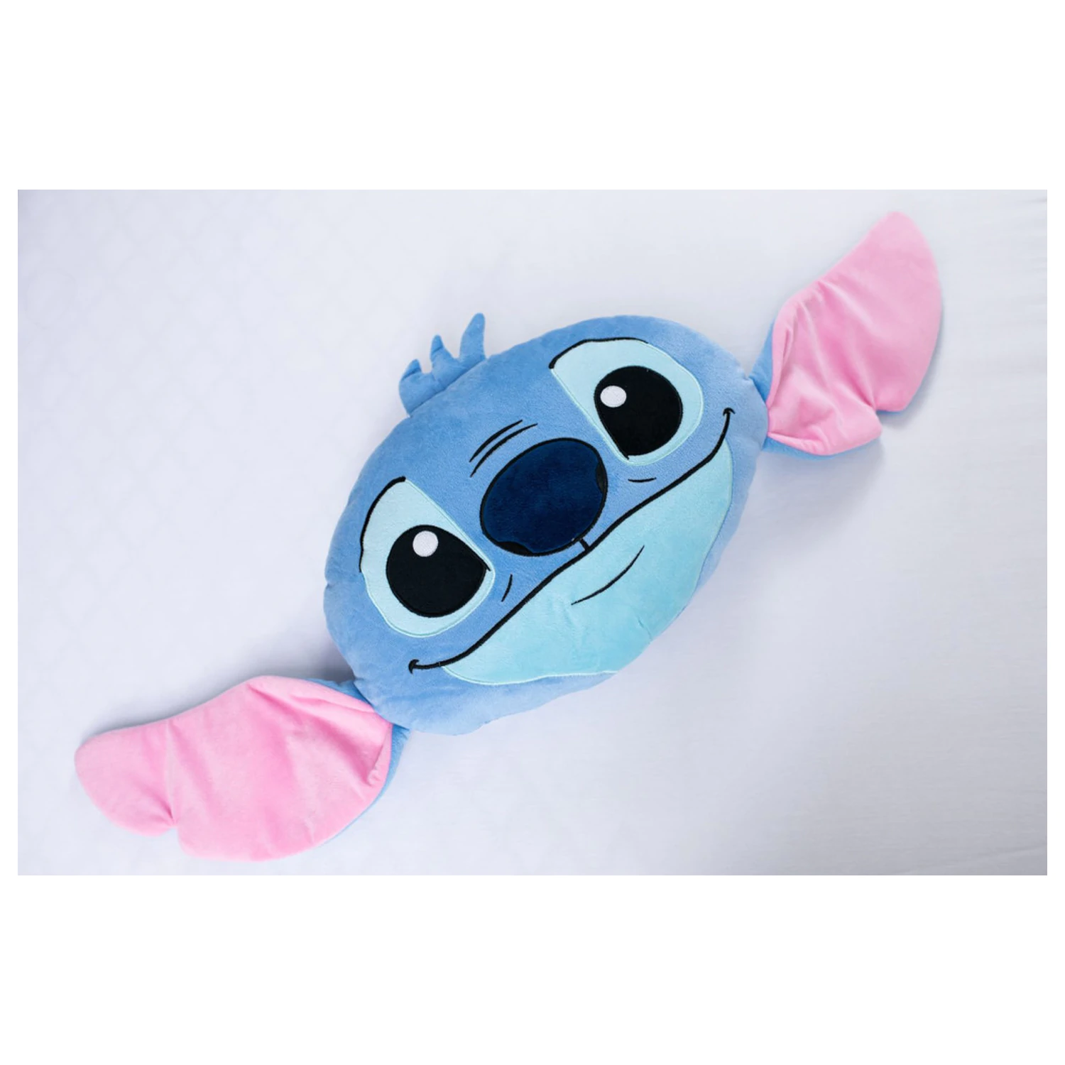 Stitch modra 3D oblikovana blazina fotografija izdelka