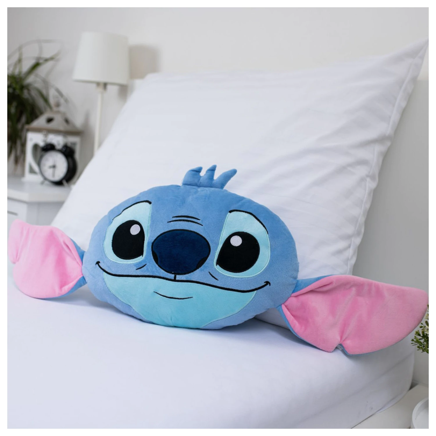 Stitch modra 3D oblikovana blazina fotografija izdelka