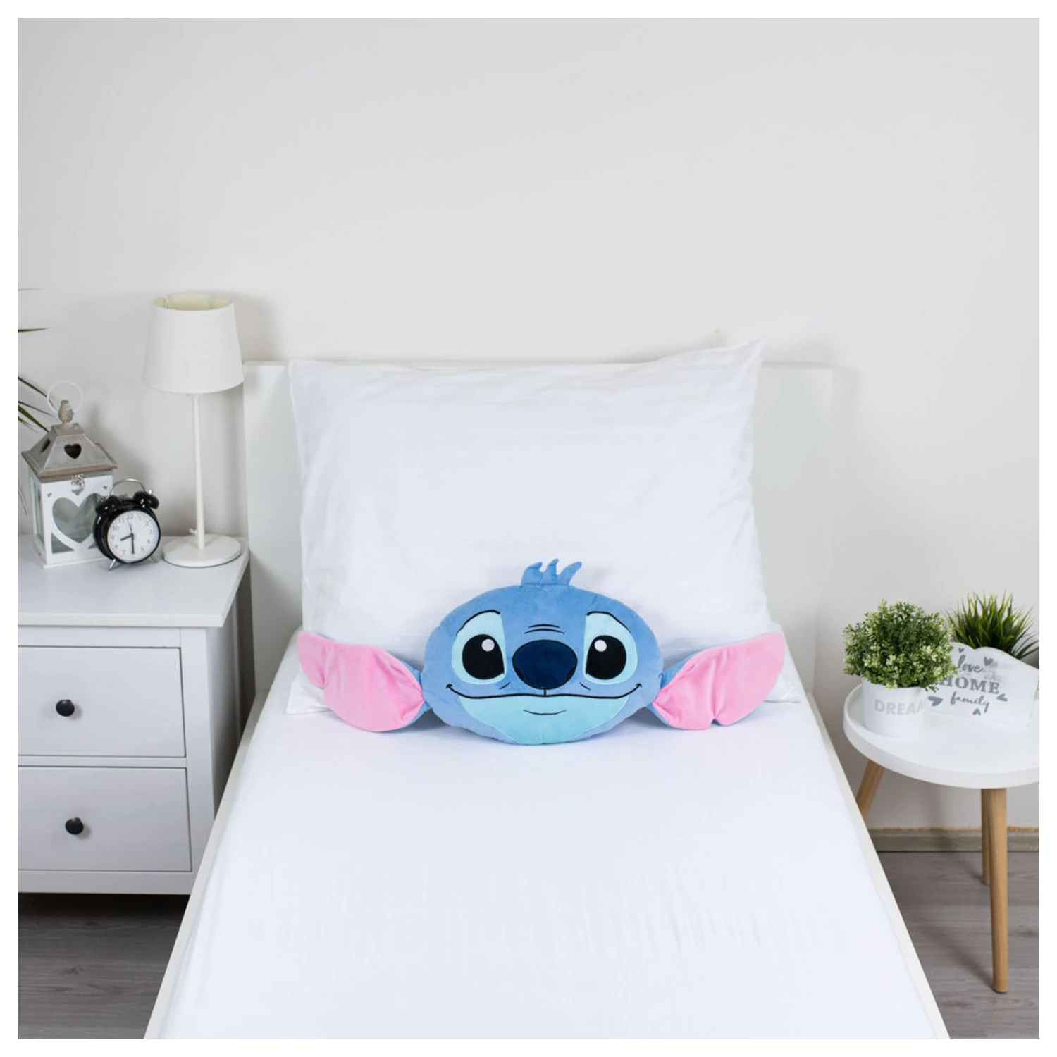 Stitch modra 3D oblikovana blazina fotografija izdelka