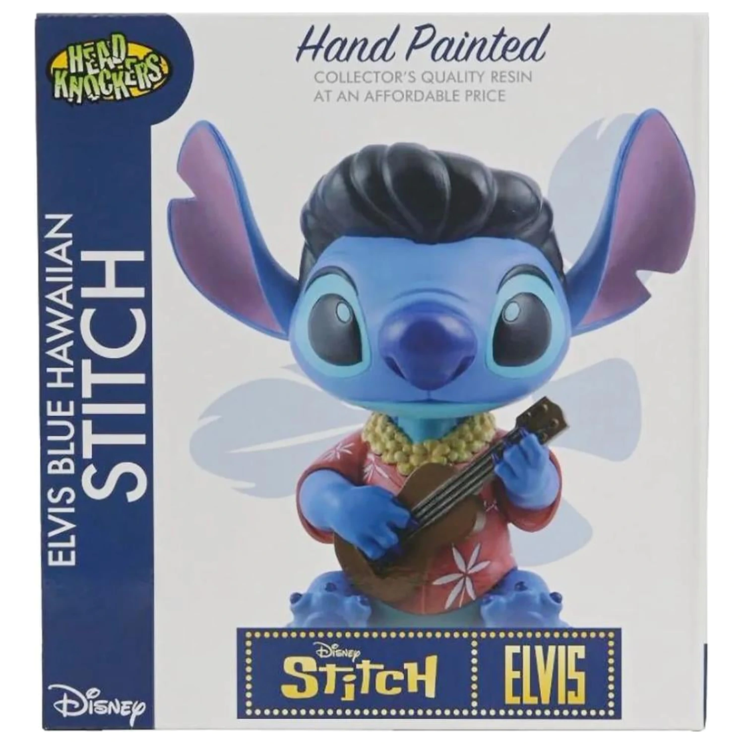 Stitch Blue Hawaiian Head Knocker NECA Figura fotografija izdelka