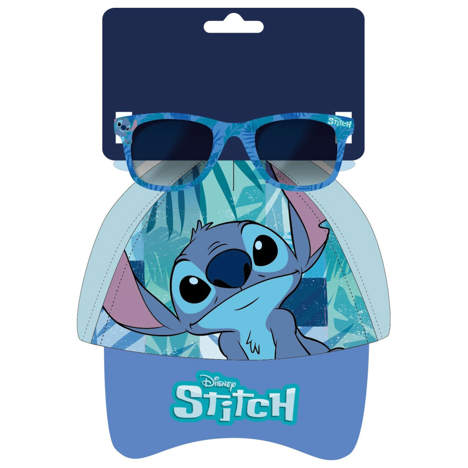 Stitch Blue Leaf sončna očala in komplet bejzbol kape fotografija izdelka
