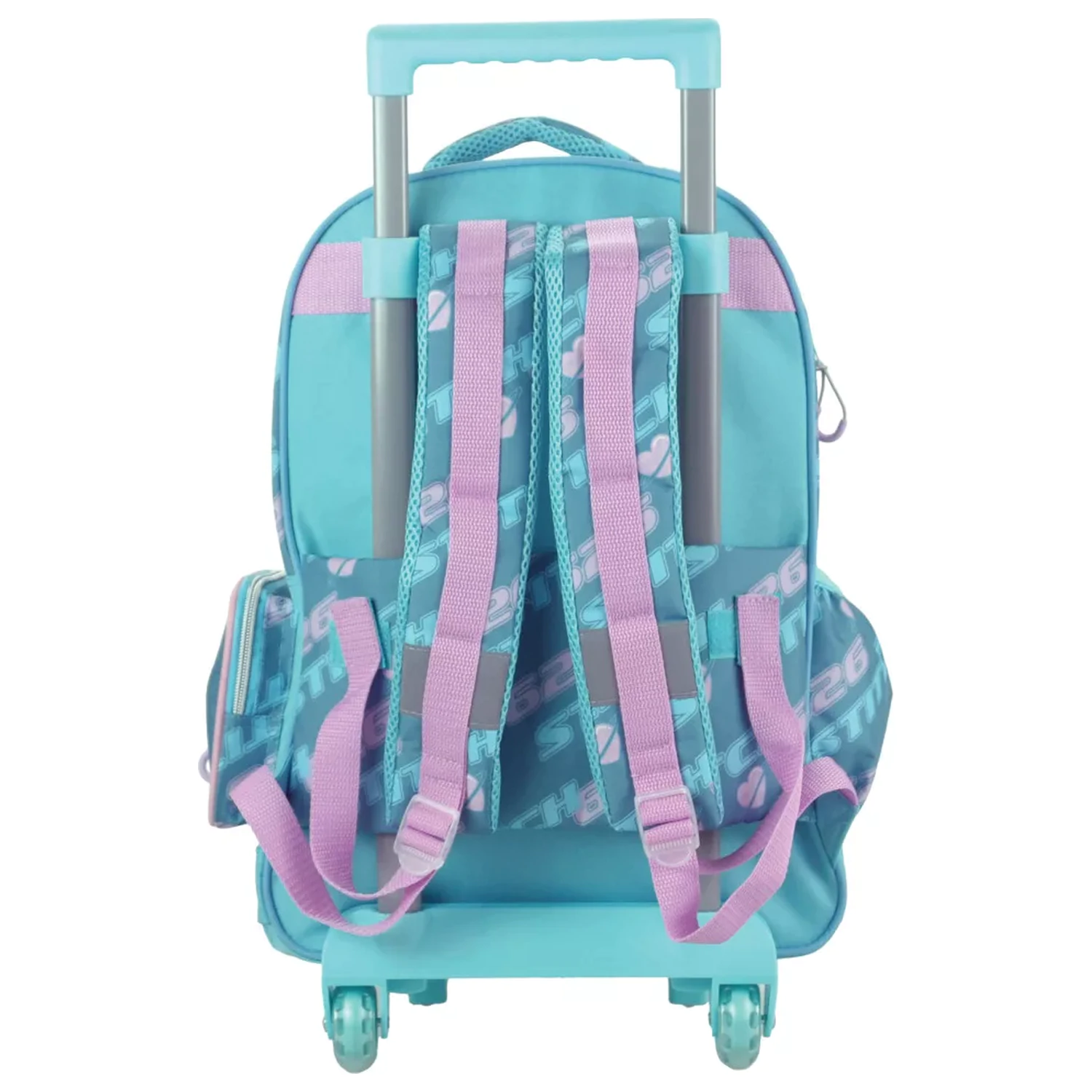 Stitch Brush It Out Premium Šolska torba na koleščkih, torba 46 cm fotografija izdelka