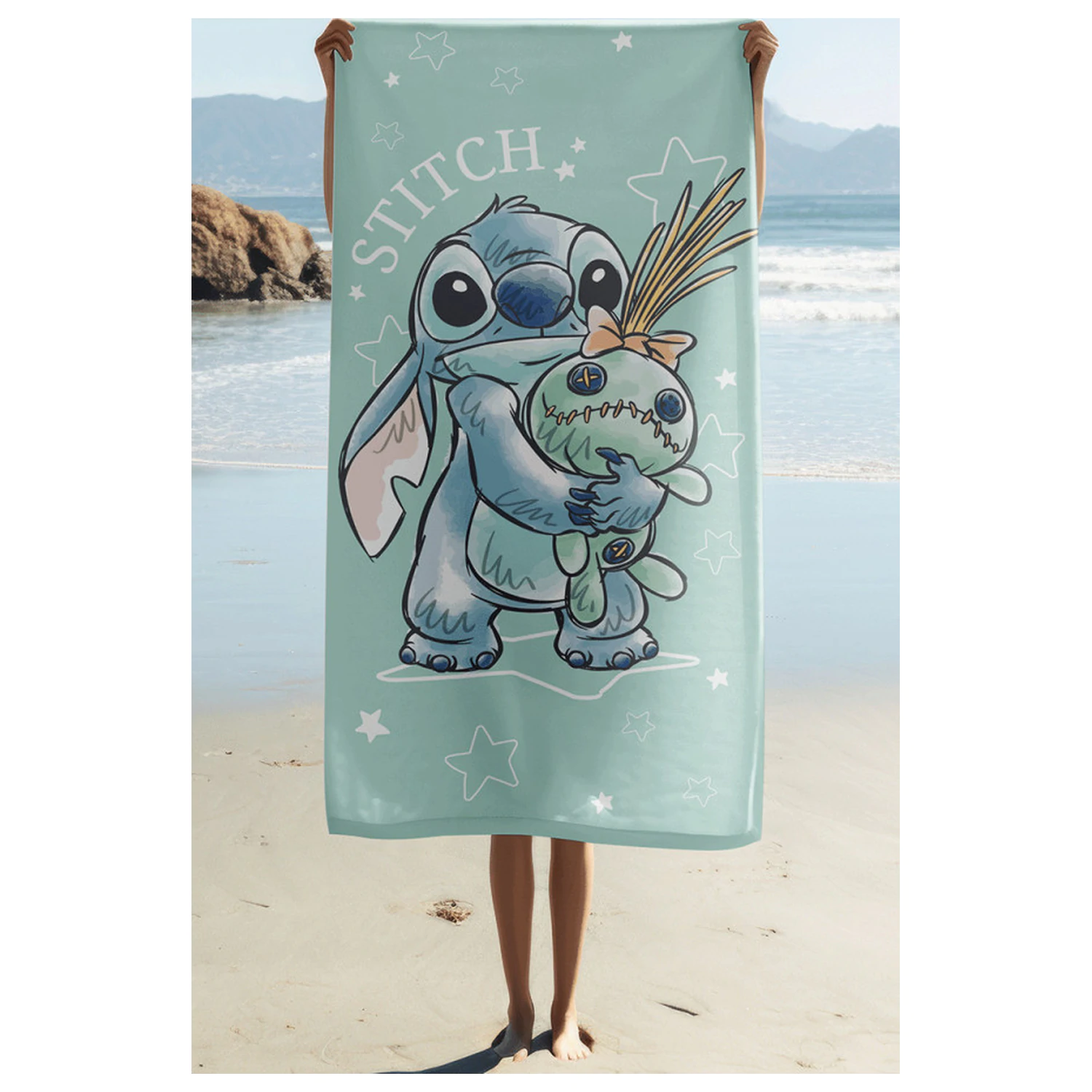 Stitch Buddies brisača 70x140cm fotografija izdelka