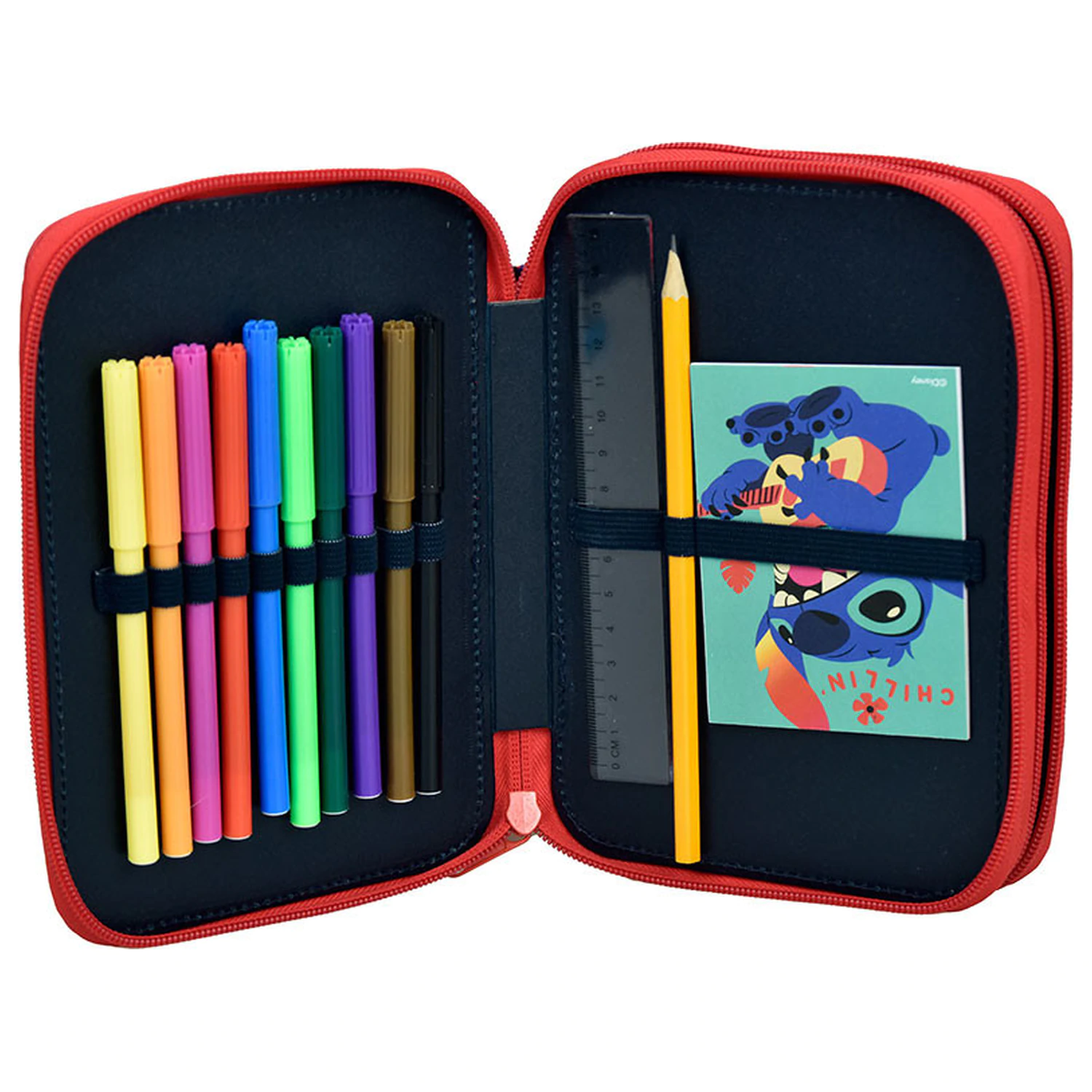 Stitch Chillin' napolnjena 2-slojna peresnica fotografija izdelka