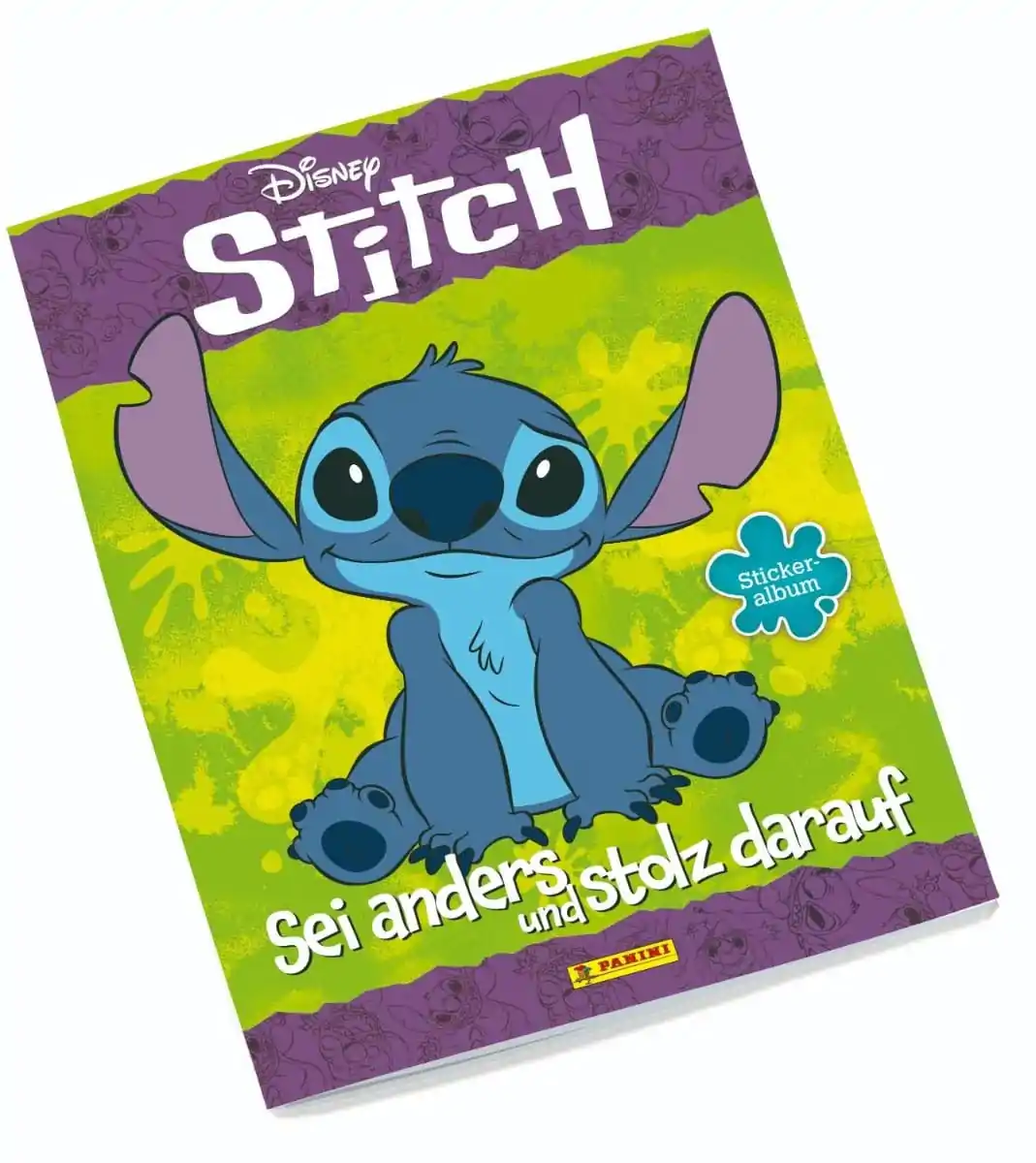 Album za zbiranje Stitch nalepk *Nemška verzija* fotografija izdelka