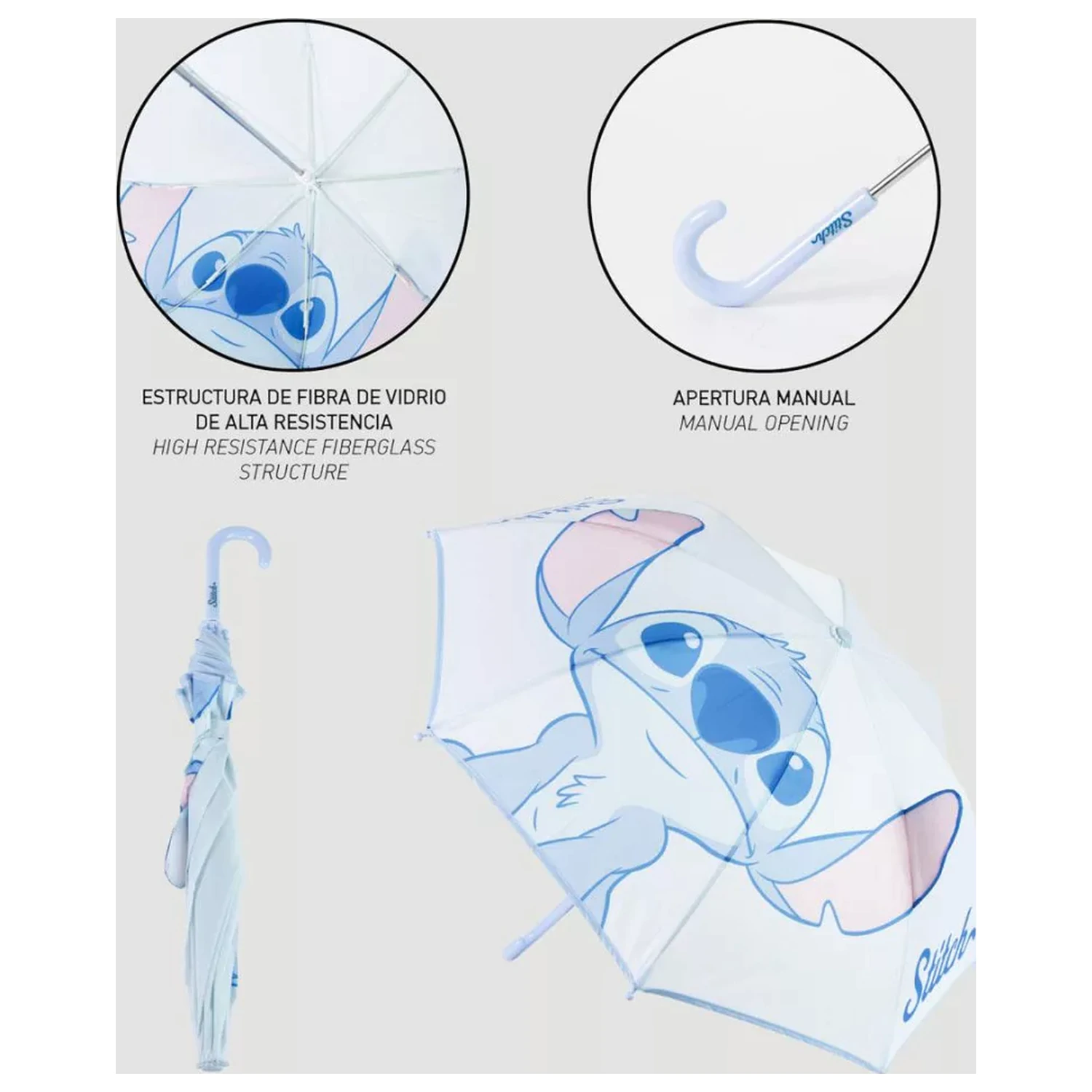 Stitch Cutie otroški dežnik z ušesi fotografija izdelka