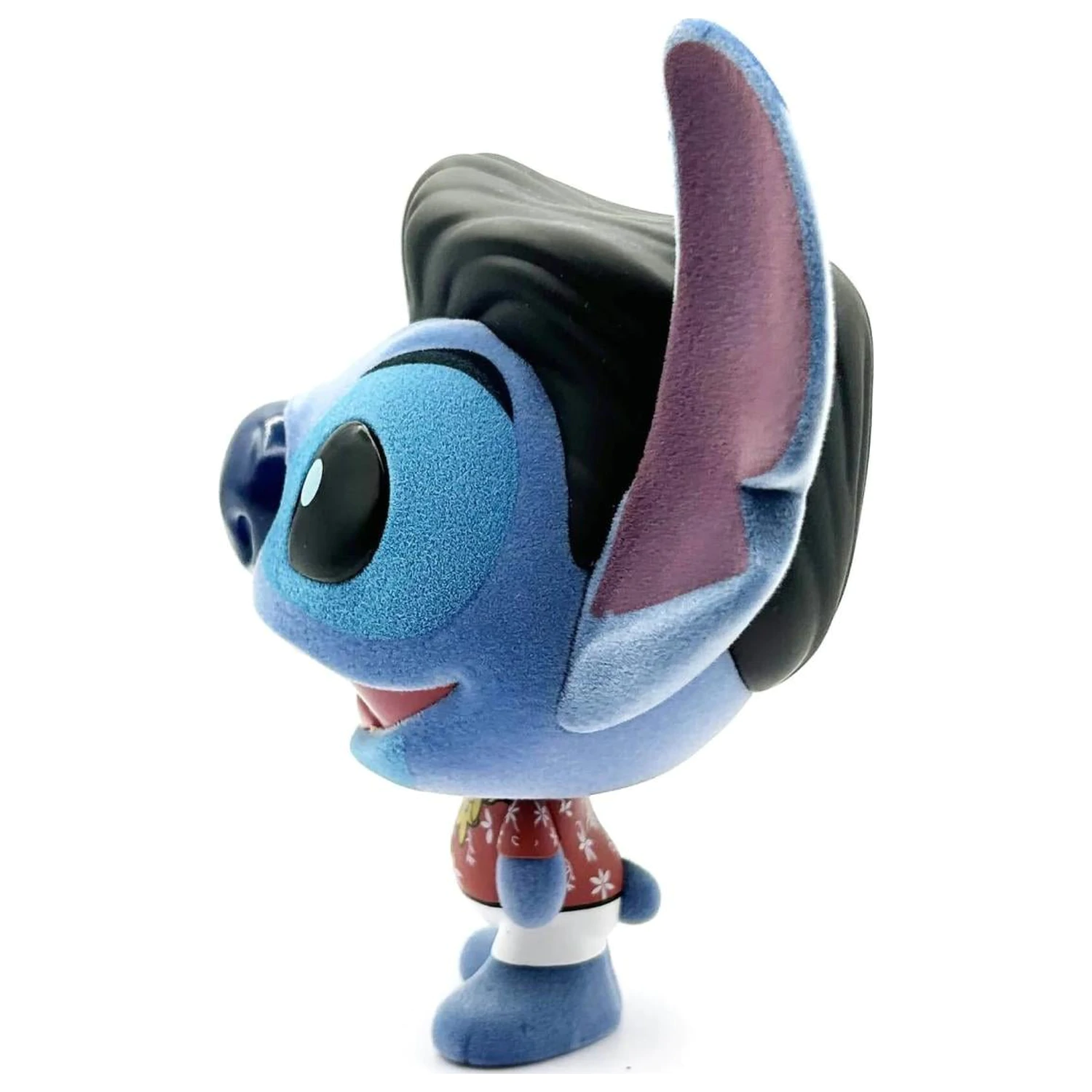 Stitch Elvis Blue Hawaiian Bhunny Flocked Vinilna Figura fotografija izdelka