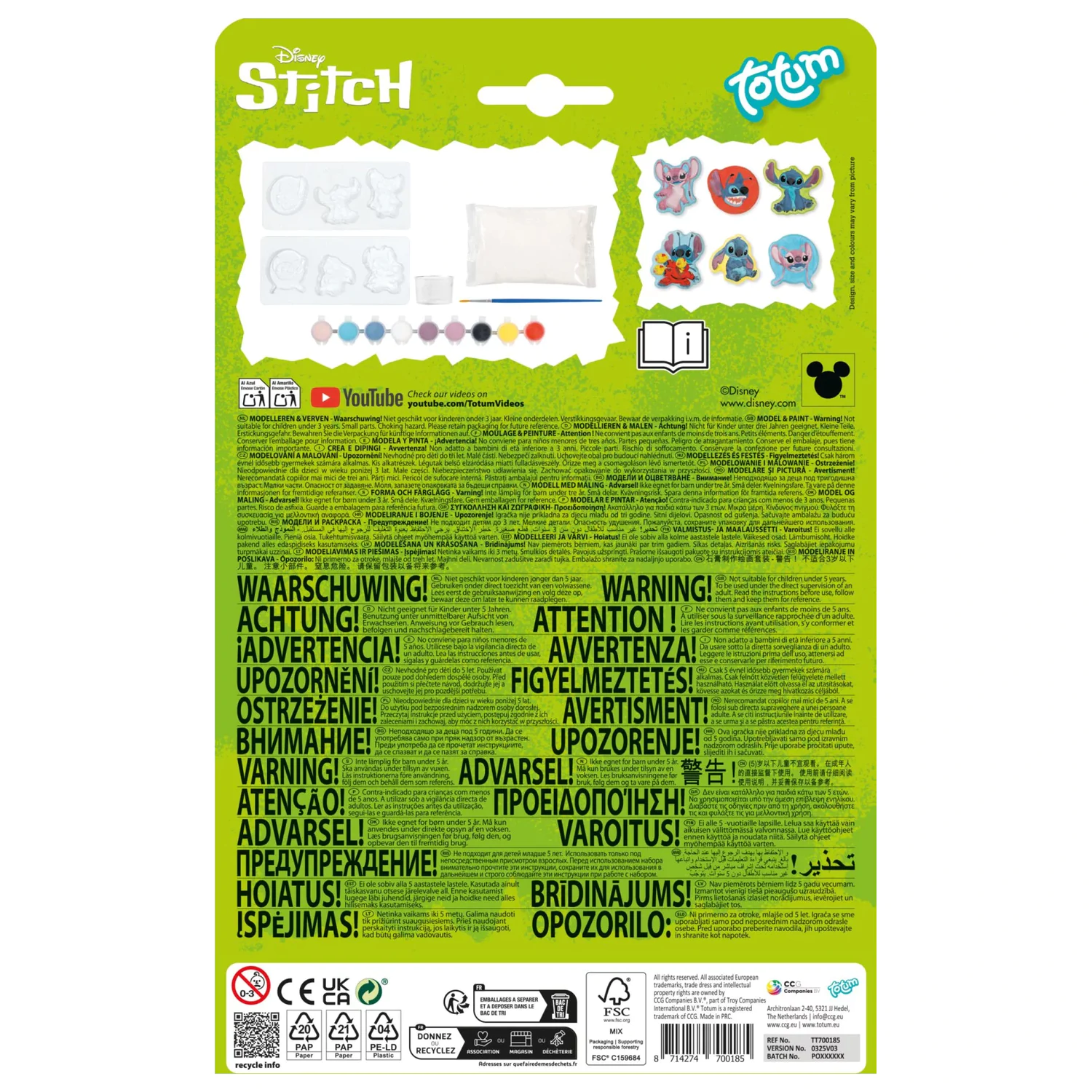Stitch Extrovert komplet za mavčno ulivanje fotografija izdelka