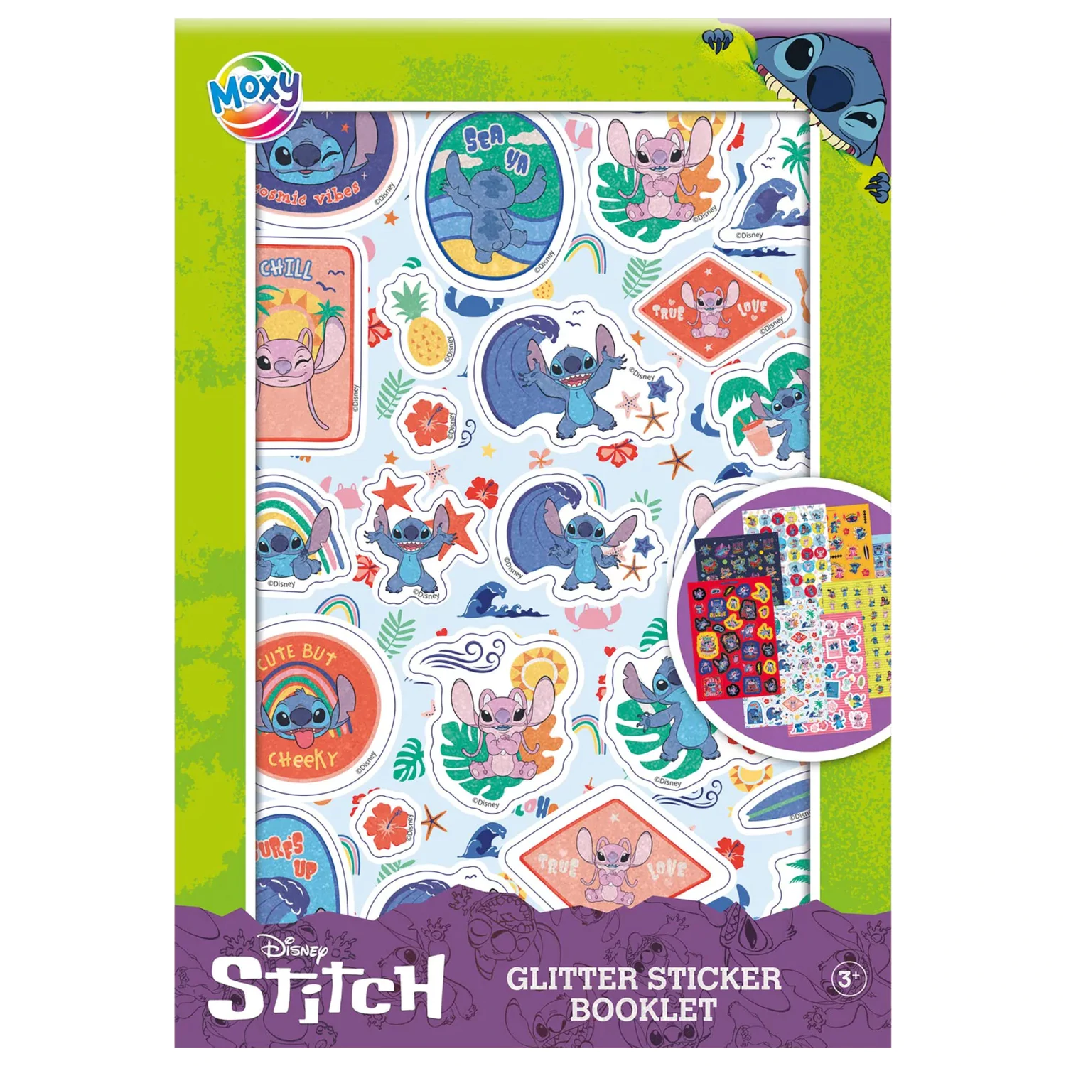 Stitch Extrovert Paket nalepk 8 listov fotografija izdelka