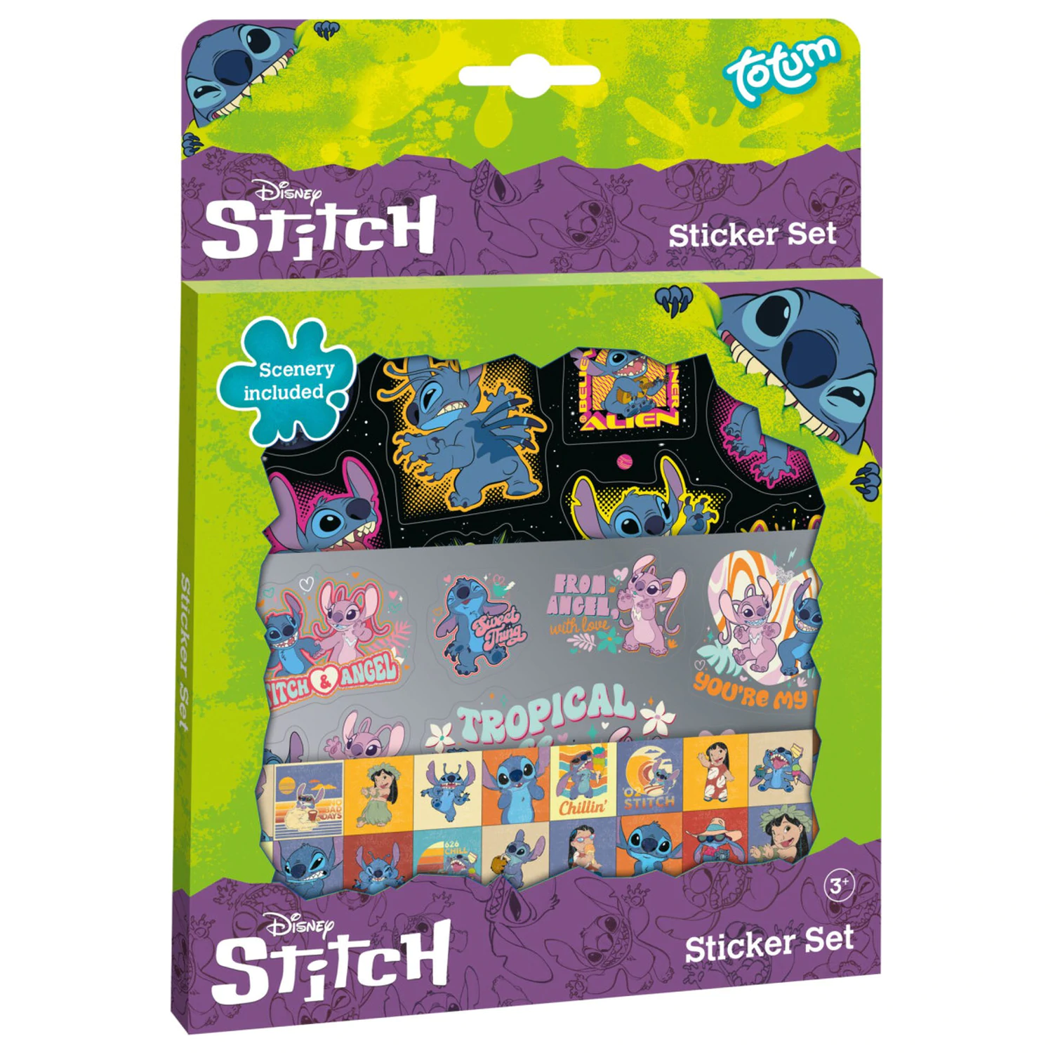 Stitch Extrovert set nalepk fotografija izdelka