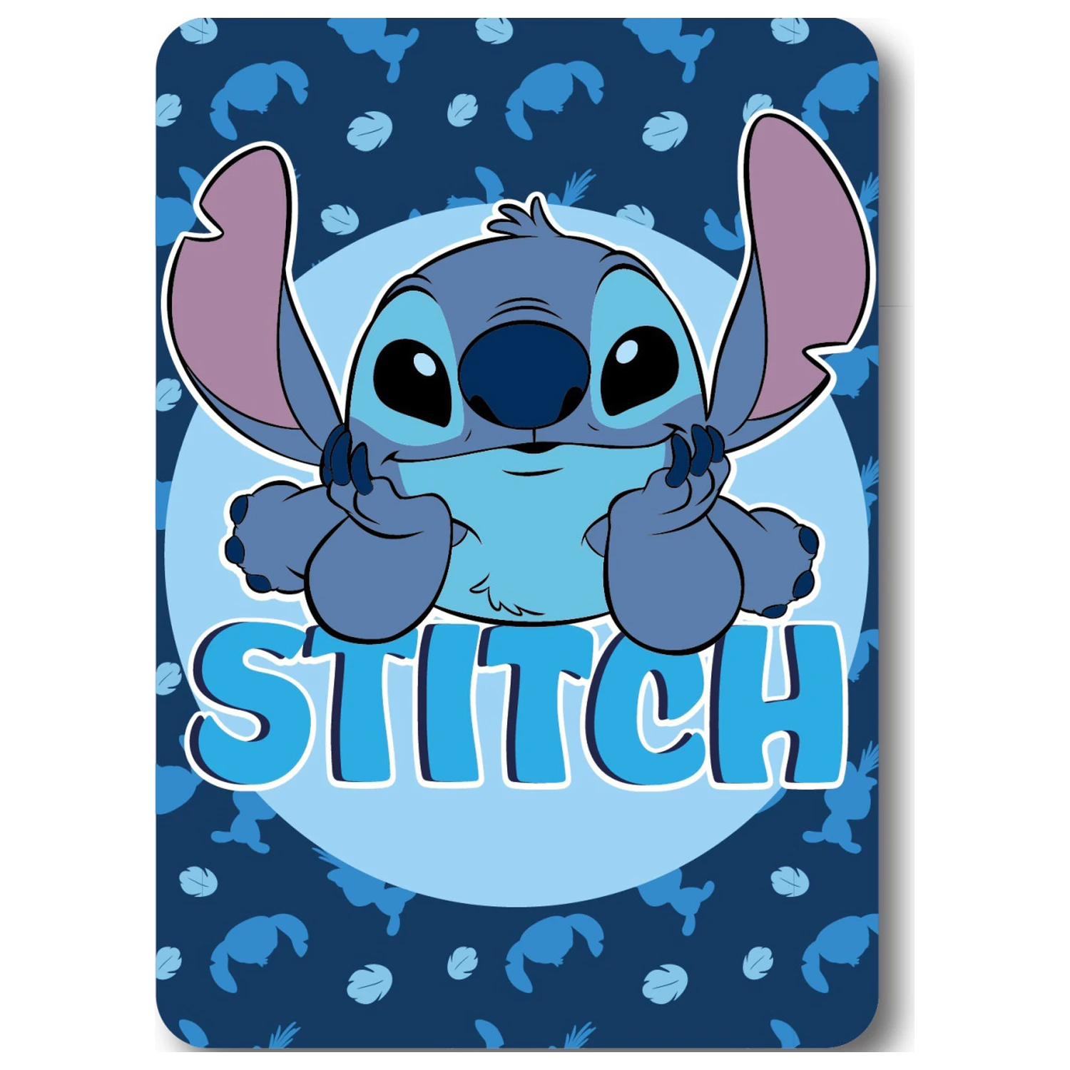 Stitch Feather flis odeja fotografija izdelka