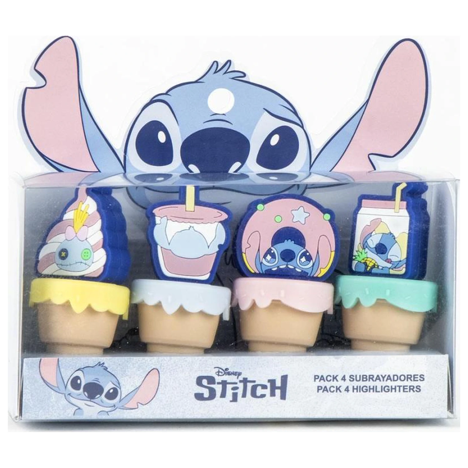 Stitch komplet 4 mini označevalcev Food fotografija izdelka