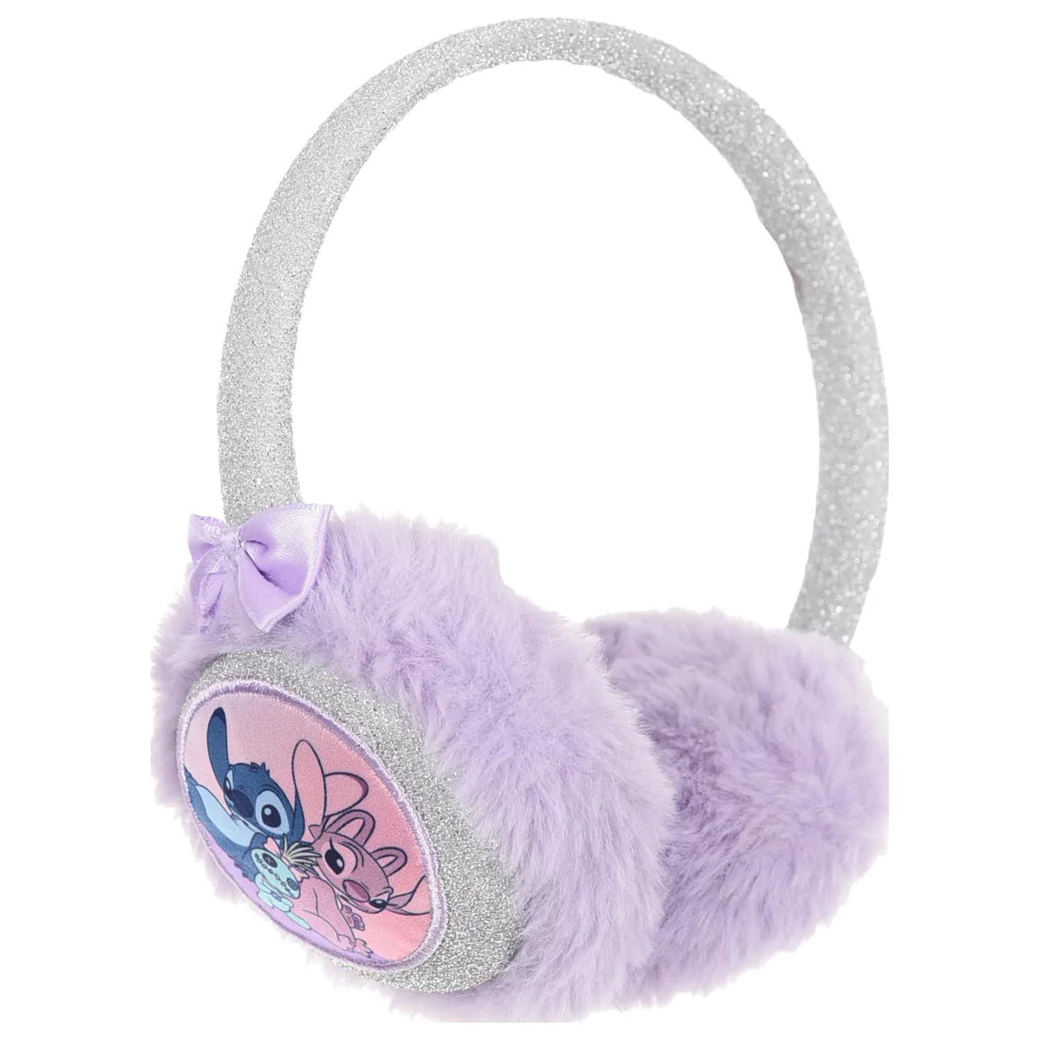 Stitch Friends Purple Plush Earmuffs, Ear Warmers fotografija izdelka