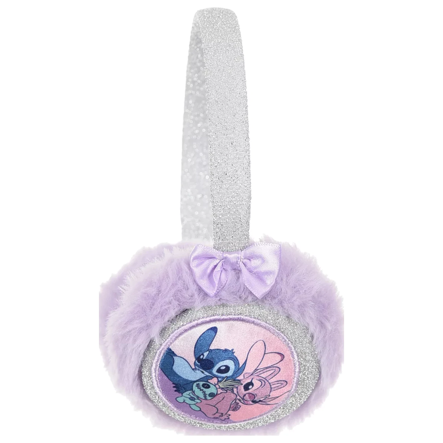 Stitch Friends Purple Plush Earmuffs, Ear Warmers fotografija izdelka