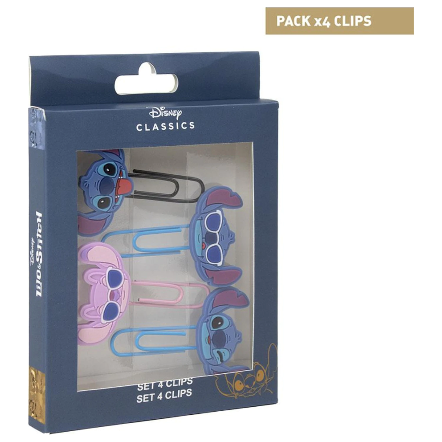 Lilo and Stitch Glasses sponka za papir 4-delni komplet fotografija izdelka