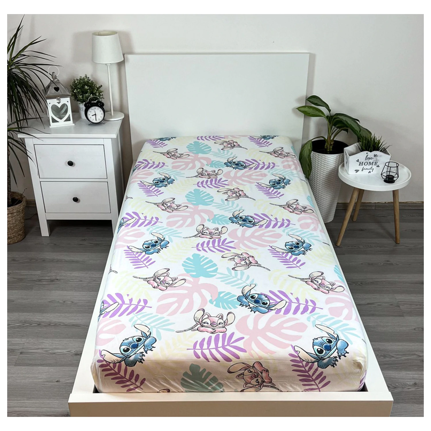 Prevleka za vzmetnico Stitch Leaves 90x200 cm fotografija izdelka
