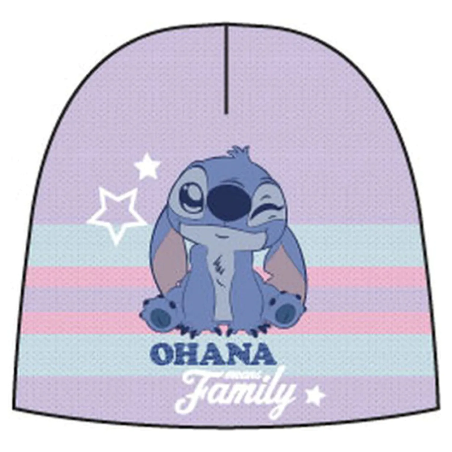 Stitch Ohana vijolična otroška kapa 48 cm fotografija izdelka