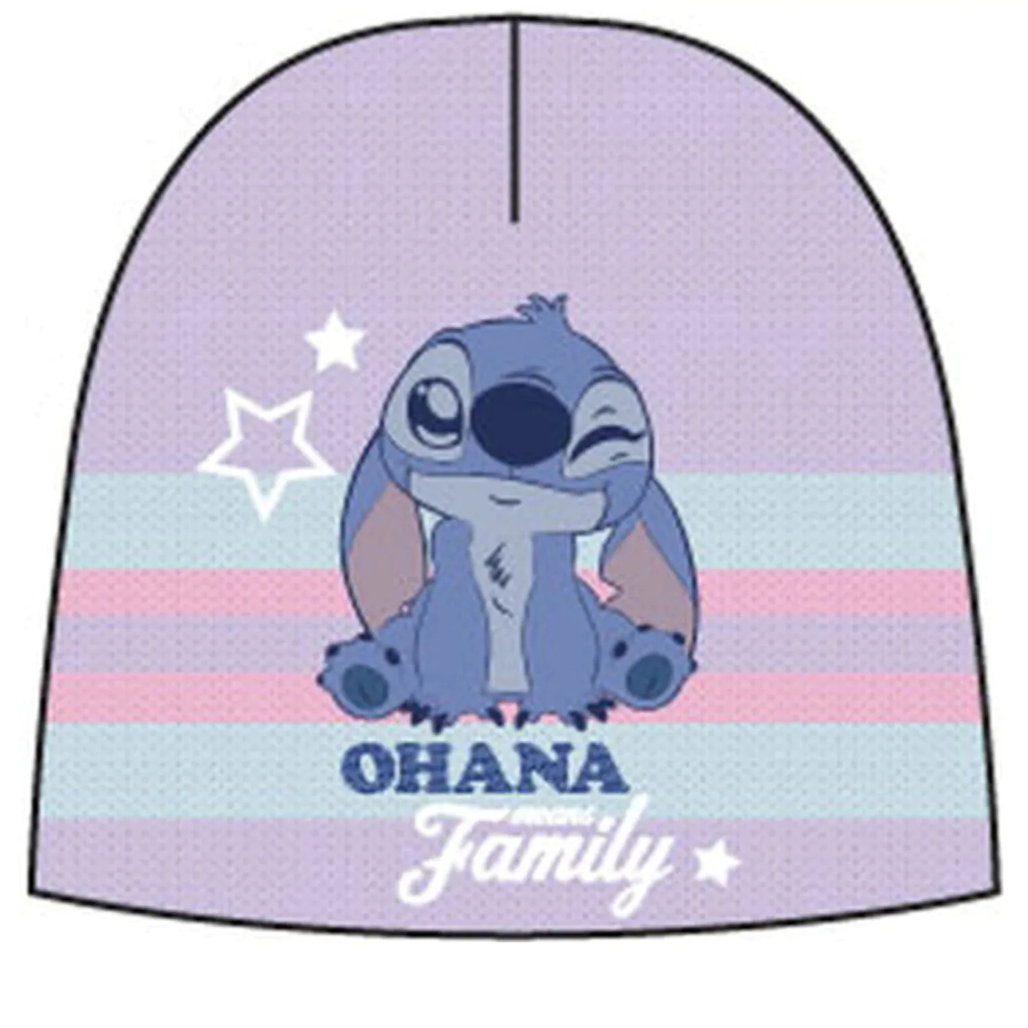 Stitch Ohana Purple otroška kapa 50 cm fotografija izdelka