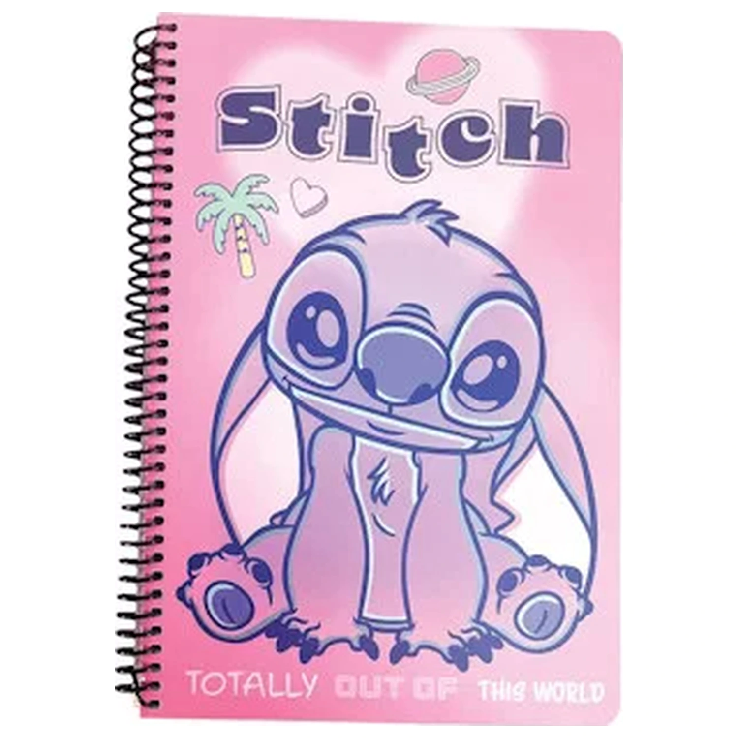 Stitch Palm B/5 črtasti spiralni zvezek, 70 listov fotografija izdelka