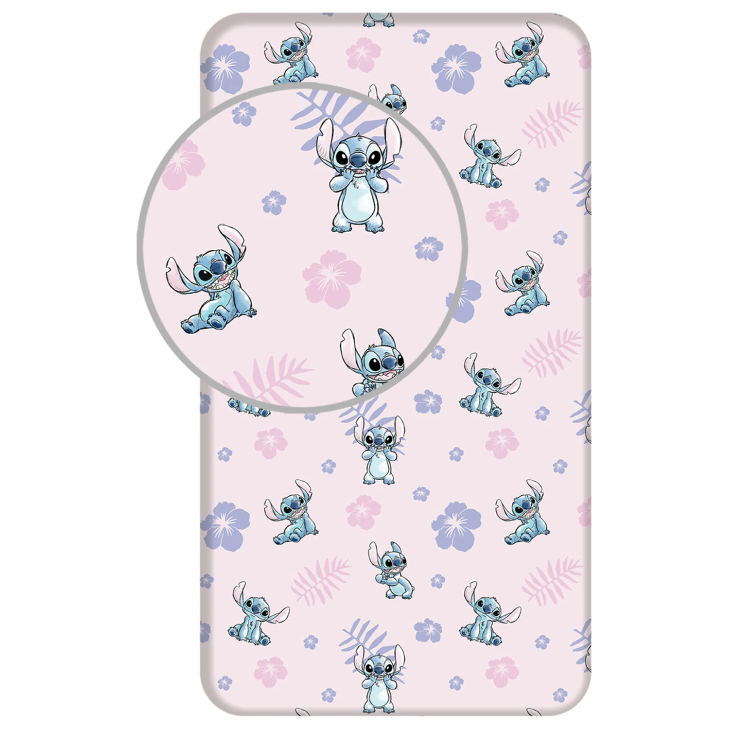 Stitch Pink Rjuhica 90x200 cm fotografija izdelka