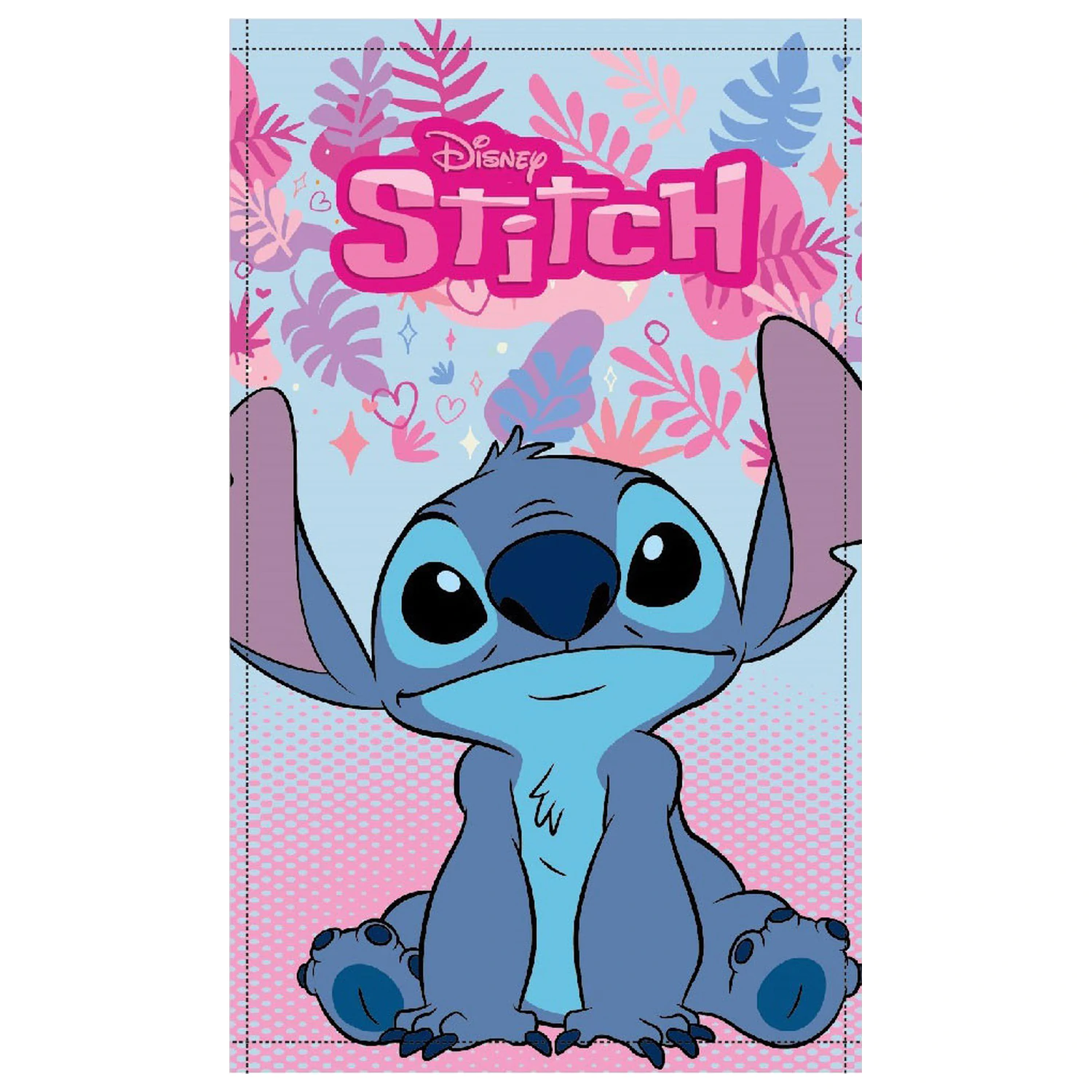 Stitch Pink Paradise brisačka za roke, brisačka za obraz, brisača 30x50cm fotografija izdelka
