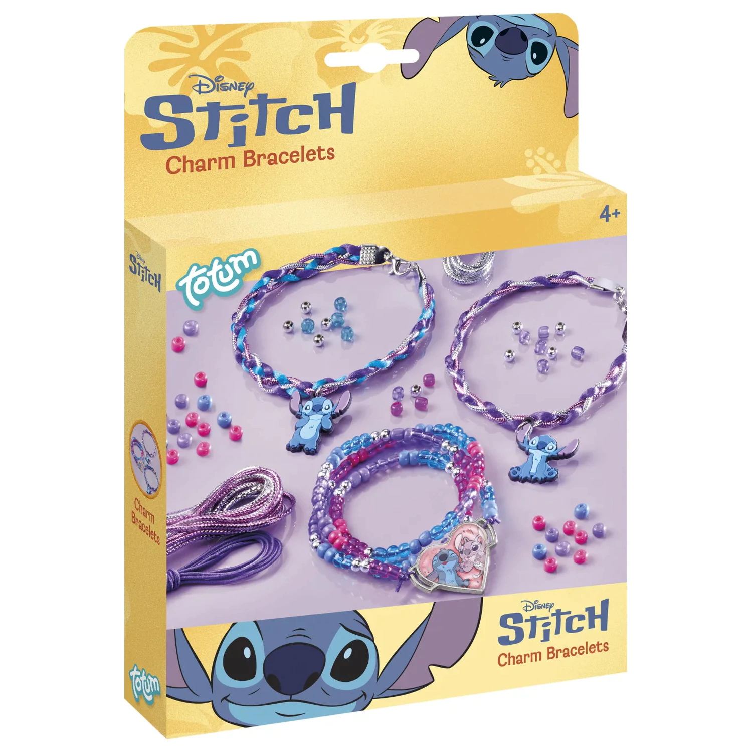 Stitch vijolična obeska komplet za izdelavo zapestnic fotografija izdelka