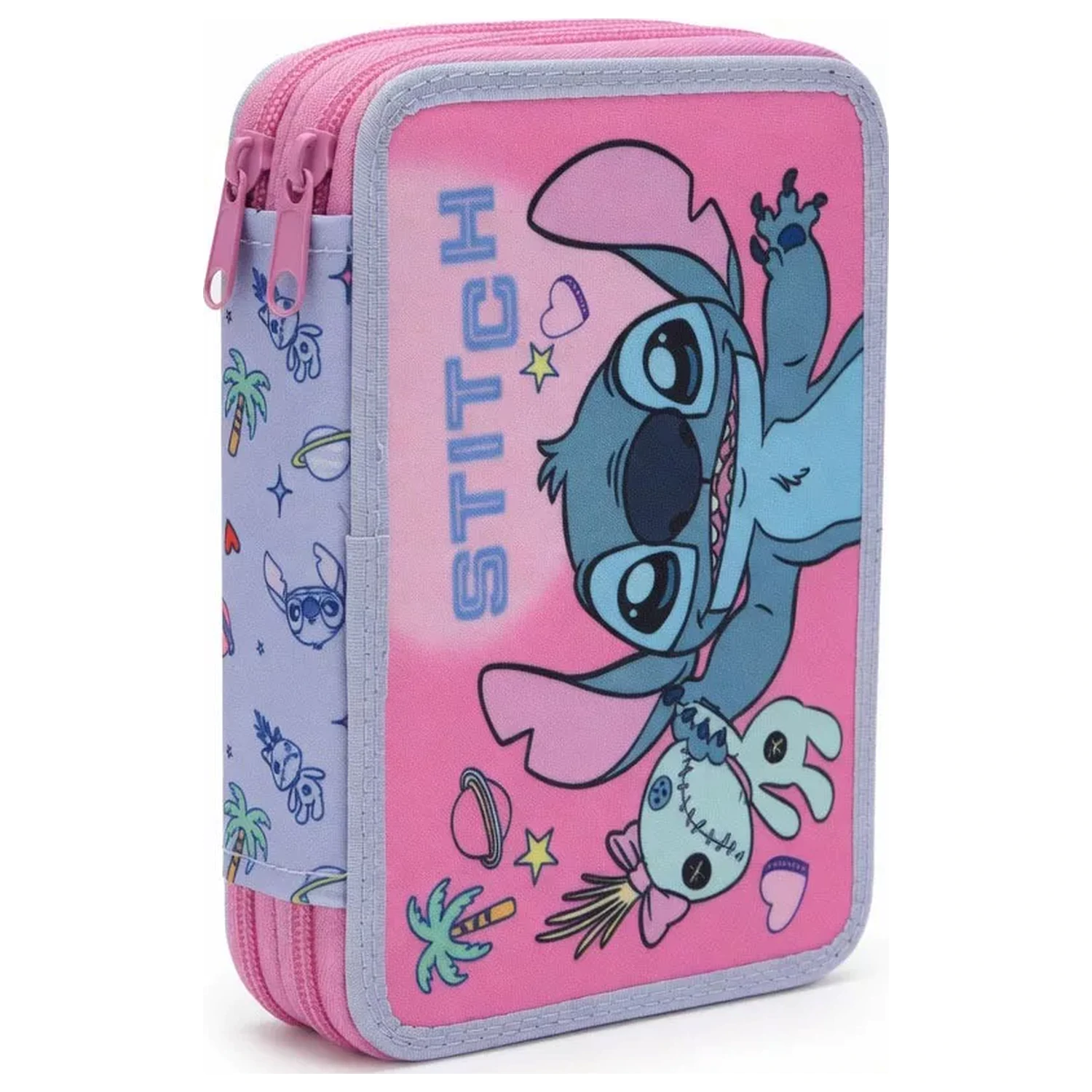 Stitch album s spominki etui za svinčnike, napolnjen 2 nadstropji fotografija izdelka