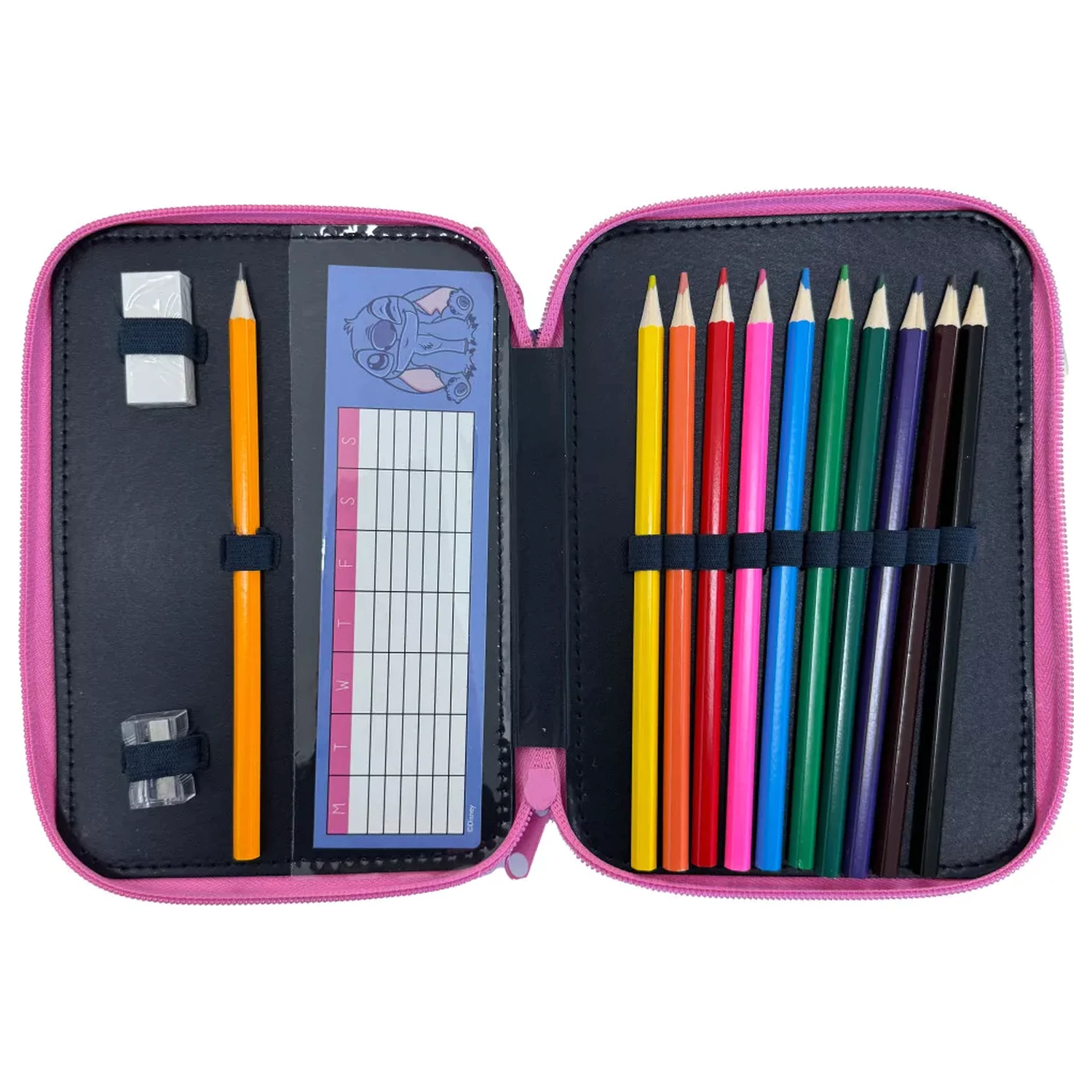 Stitch album s spominki etui za svinčnike, napolnjen 2 nadstropji fotografija izdelka