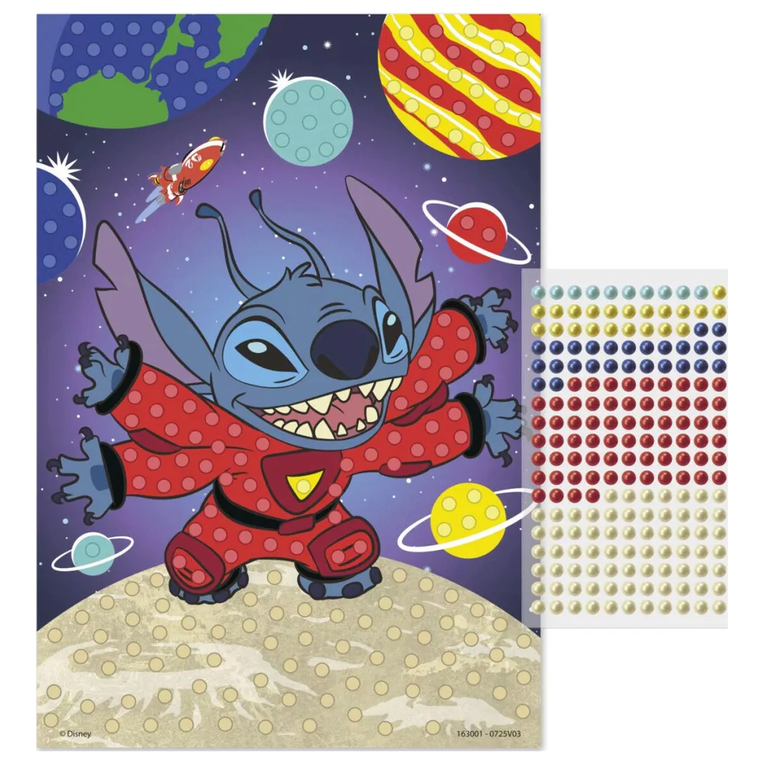 Stitch Space ustvarjalni komplet za ustvarjanje z perlami A5 fotografija izdelka