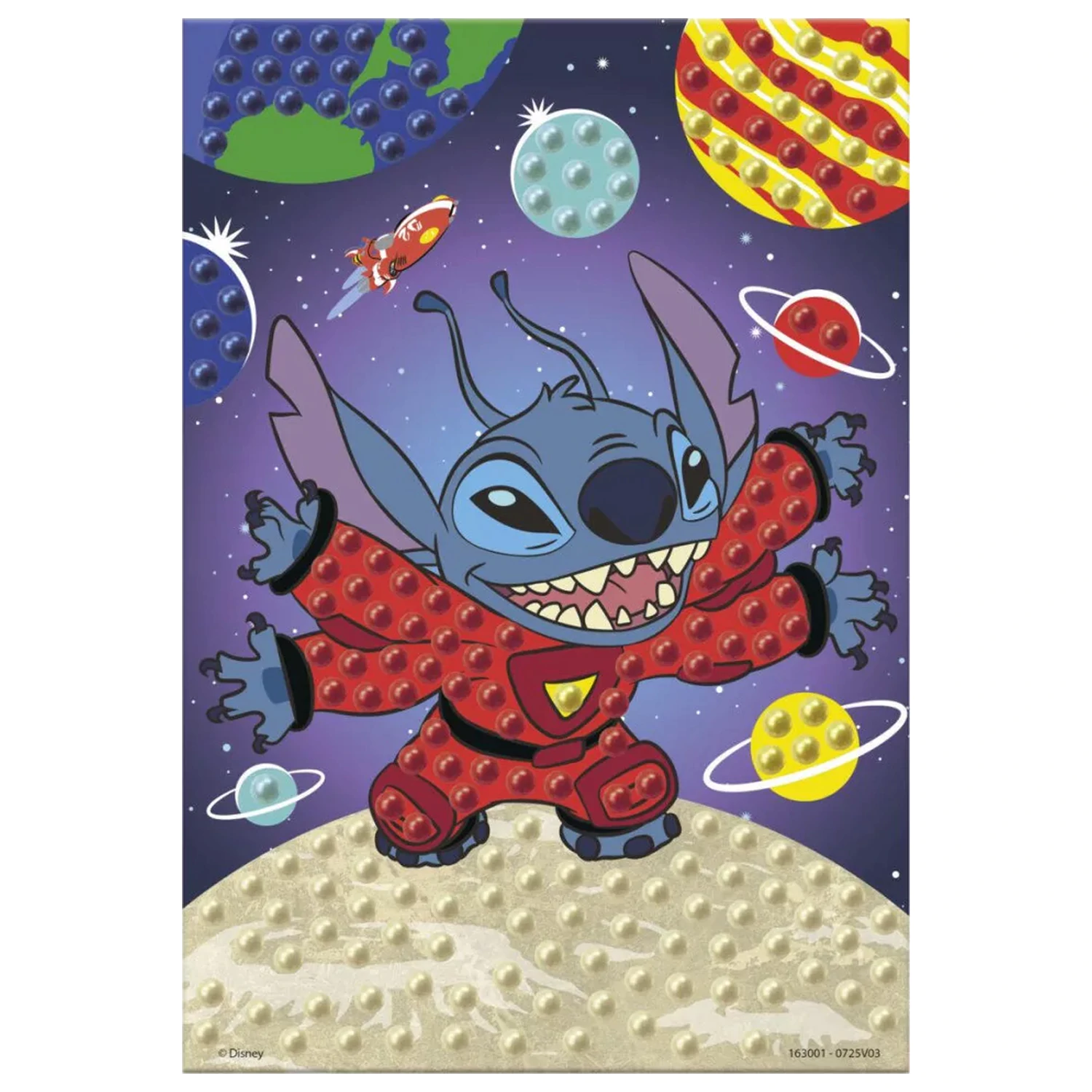 Stitch Space ustvarjalni komplet za ustvarjanje z perlami A5 fotografija izdelka