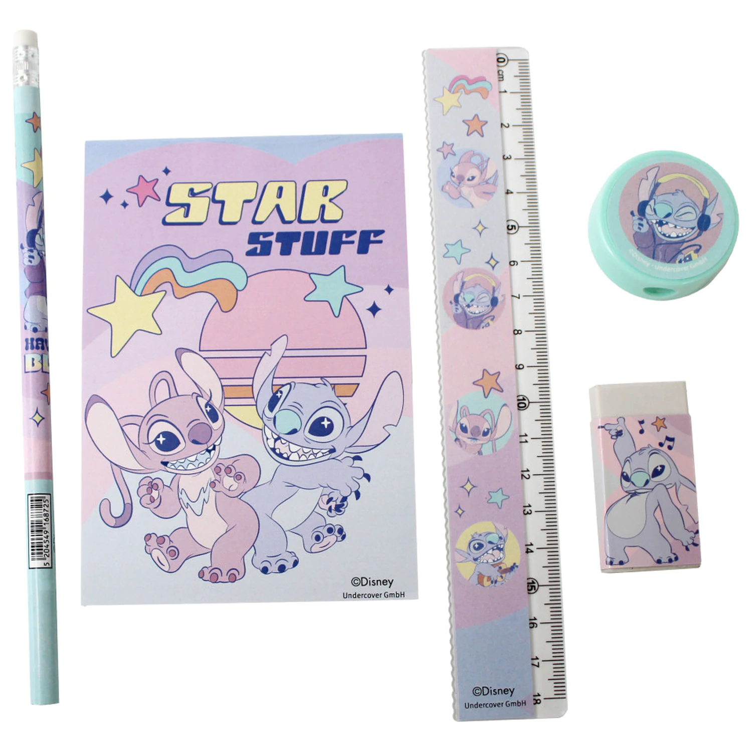 Stitch Star Stuff komplet pisarniškega materiala, 5 kosov fotografija izdelka
