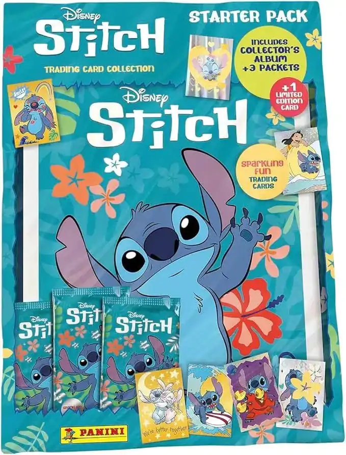 Stitch Trading Cards Starter Pack *German Version* - začetni paket kartic za trgovanje fotografija izdelka