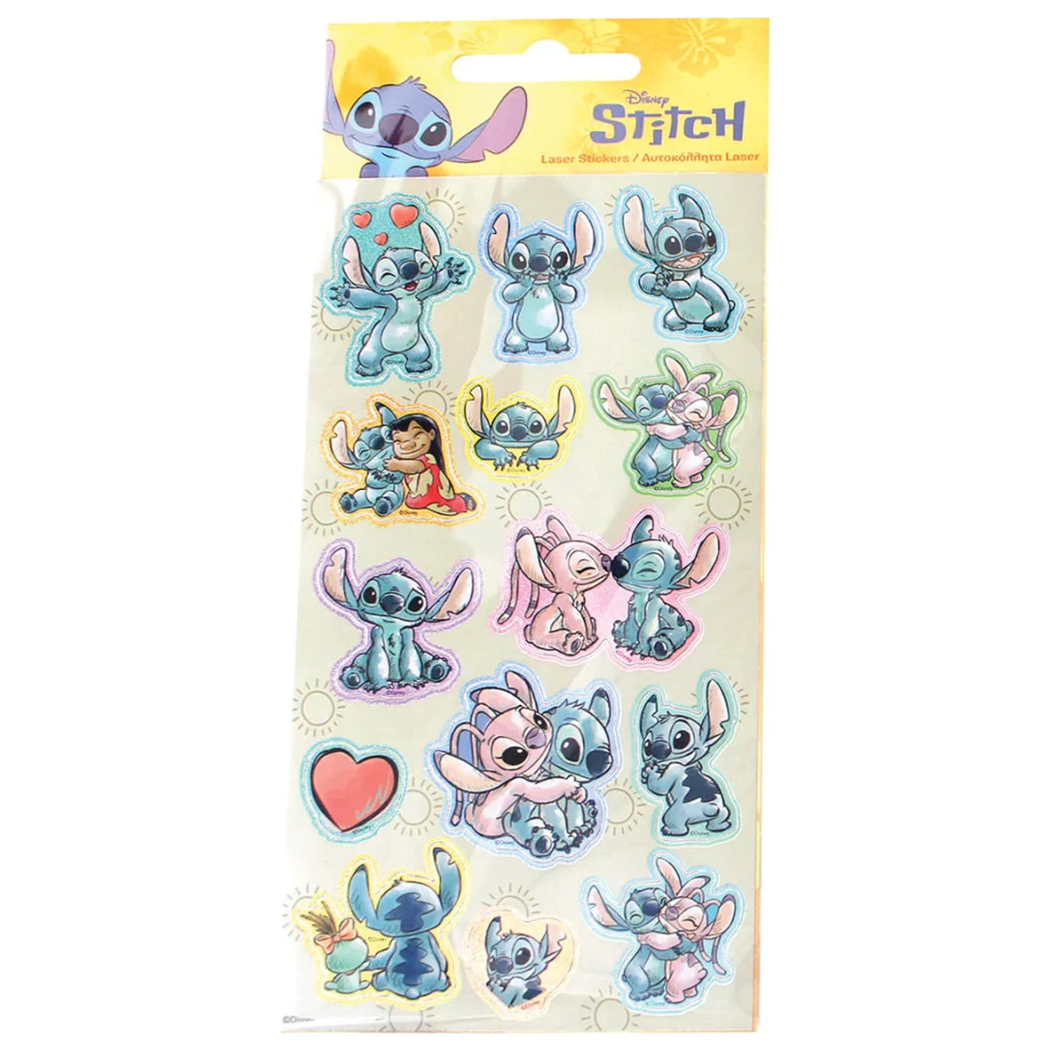 Stitch Sun holografski set nalepk fotografija izdelka