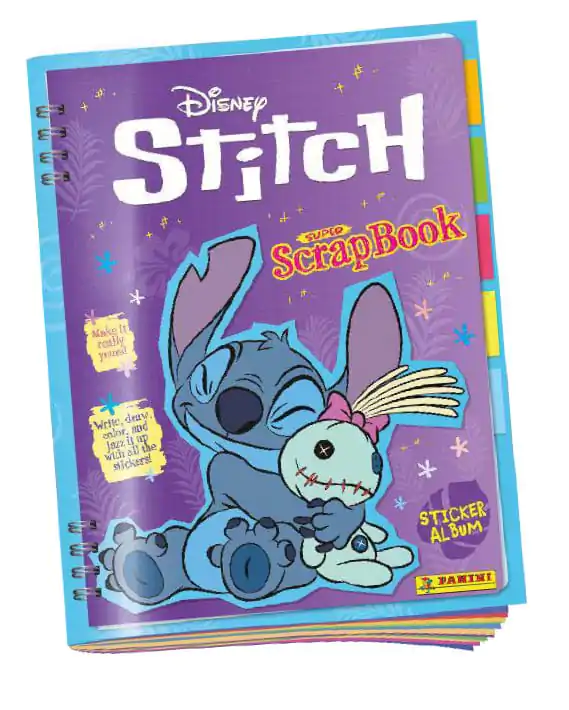 Stitch Super ScrapBook Album s kolekcijo nalepk *nemška različica* fotografija izdelka