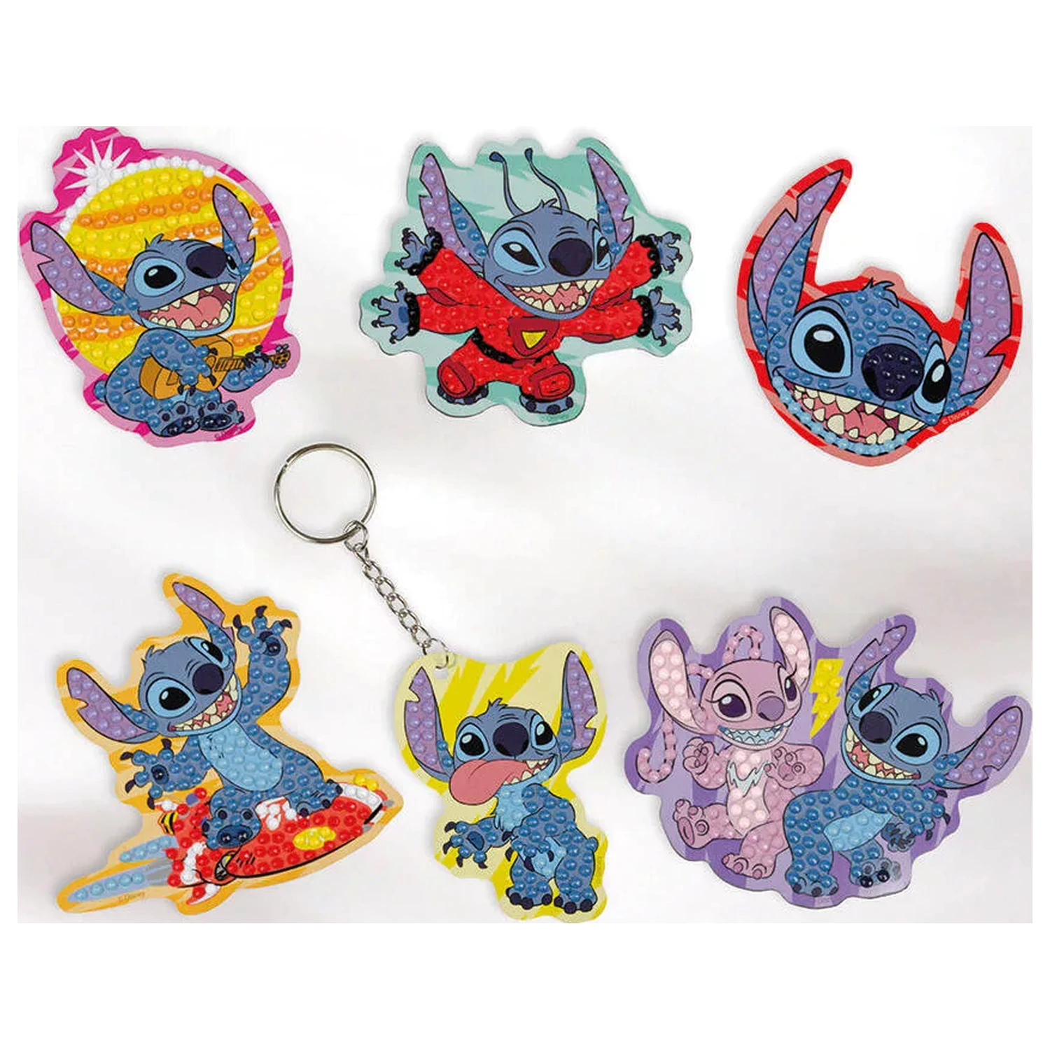 Lilo and Stitch Surf z diamanti obložen magnetni set fotografija izdelka