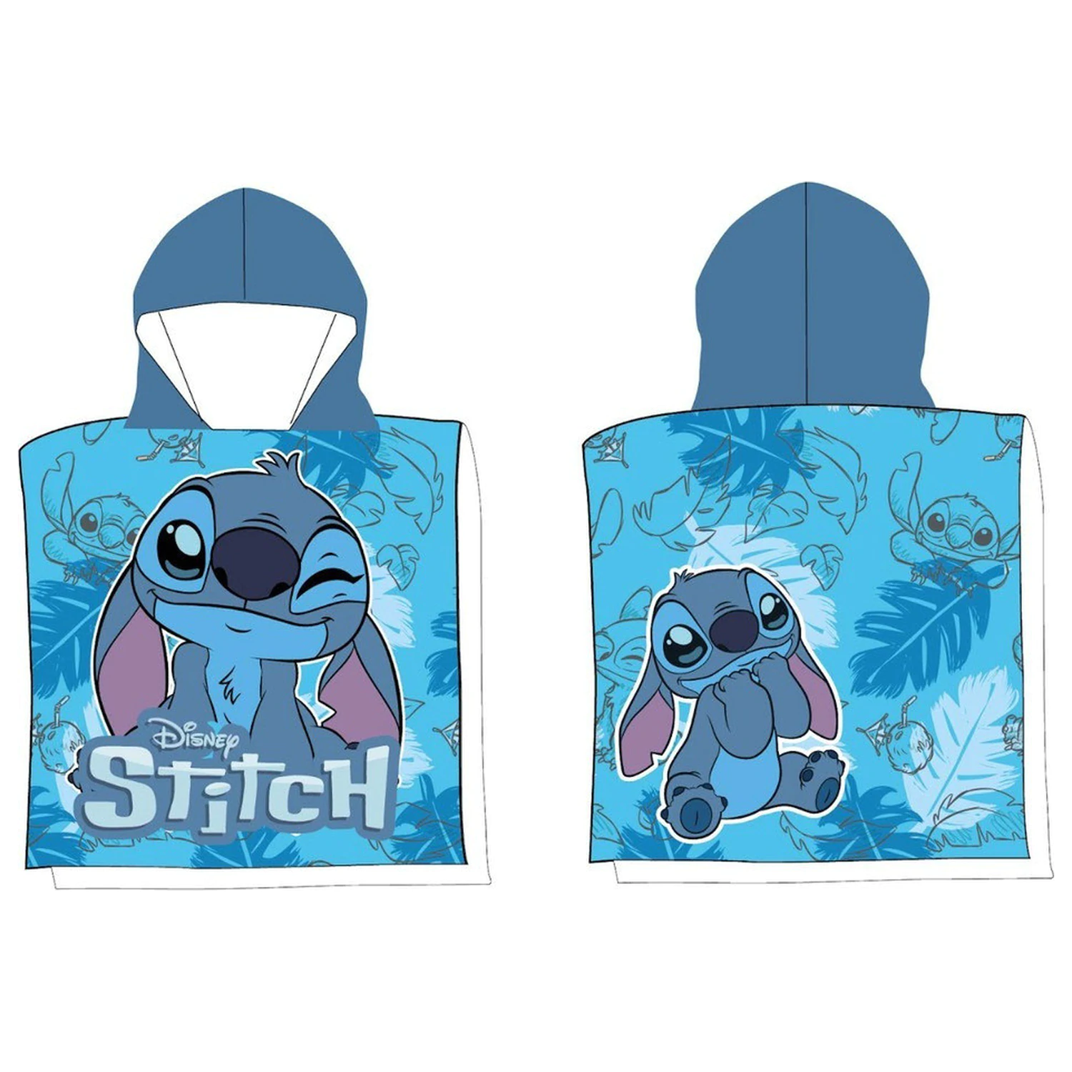 Stitch Sweet Wink plažna brisača pončo 50x100 cm fotografija izdelka