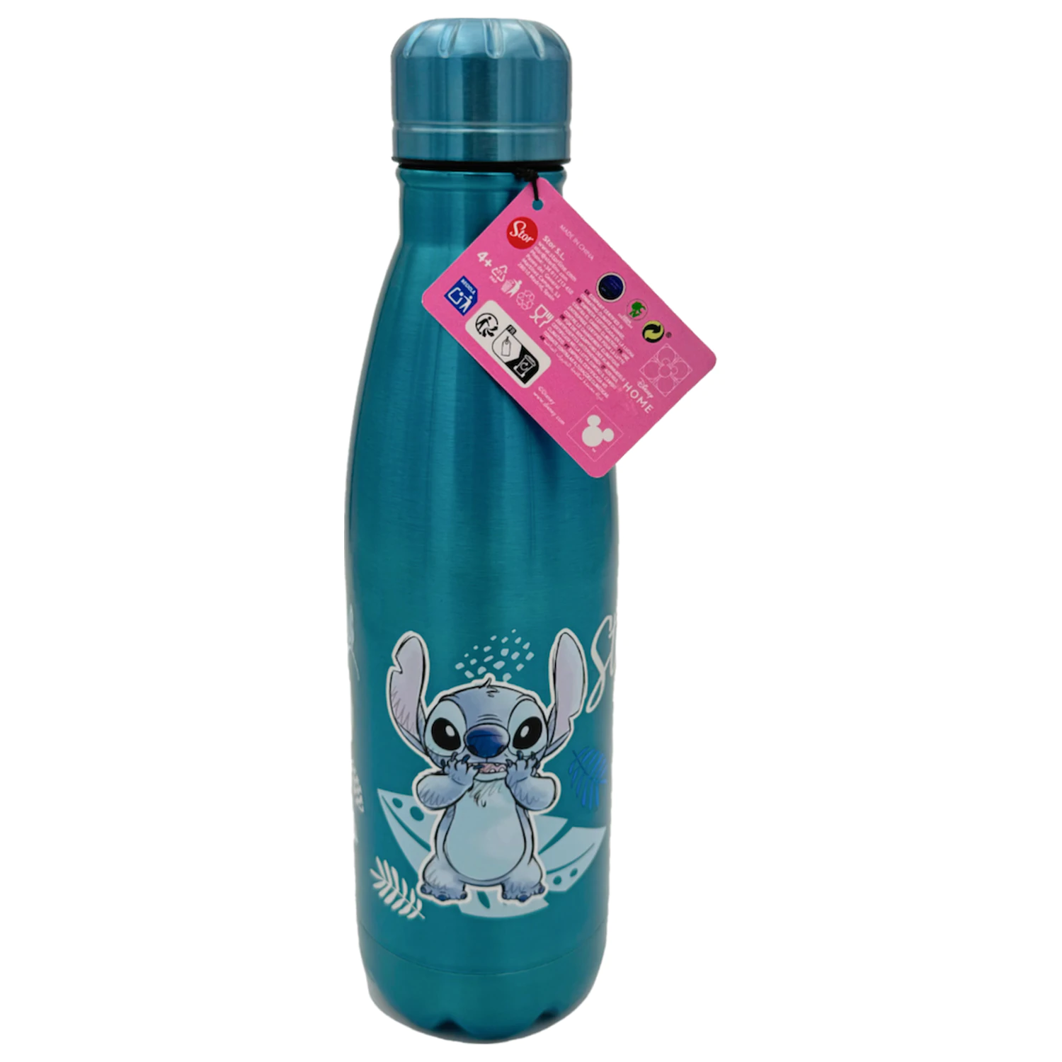 Stitch Watercolor Kovinska Modra Steklenica iz Nerjavečega Jekla 780ml fotografija izdelka