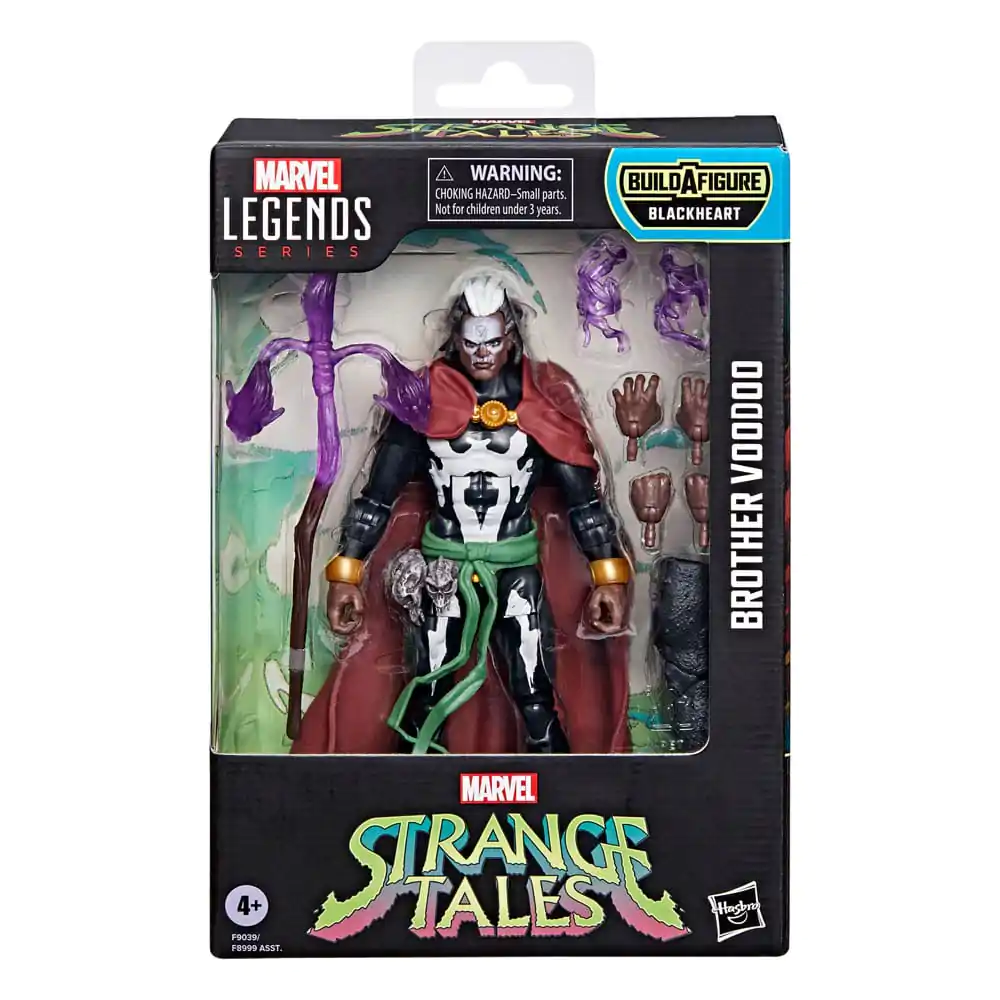 Strange Tales Marvel Legends Akcijska Figura Brother Voodoo (BAF: Blackheart) 15 cm fotografija izdelka
