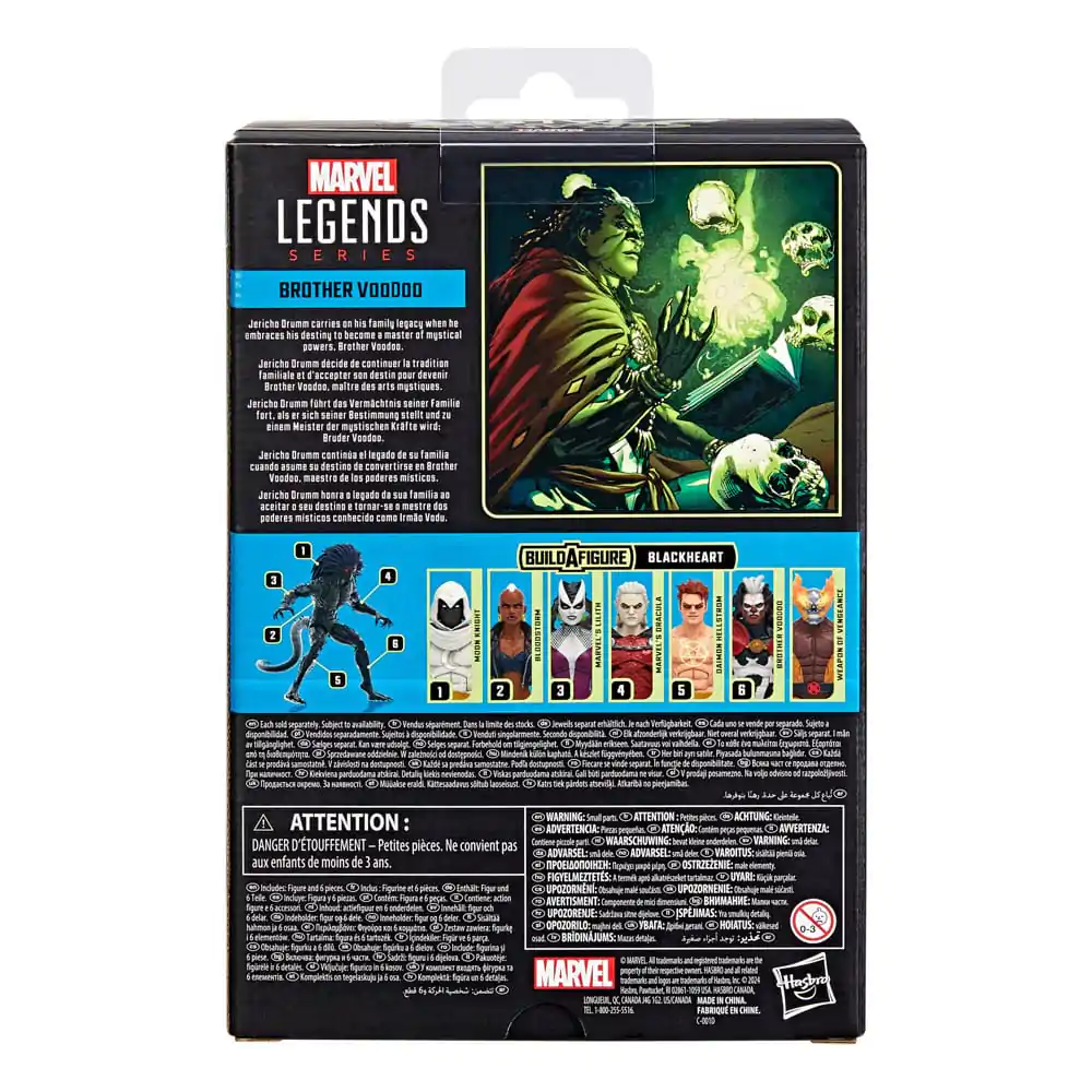Strange Tales Marvel Legends Akcijska Figura Brother Voodoo (BAF: Blackheart) 15 cm fotografija izdelka
