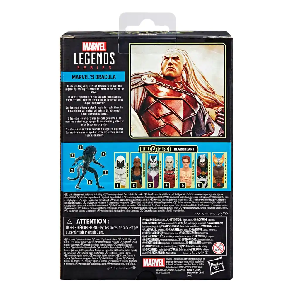 Strange Tales Marvel Legends Akcijska Figura Marvel's Dracula (BAF: Blackheart) 15 cm fotografija izdelka