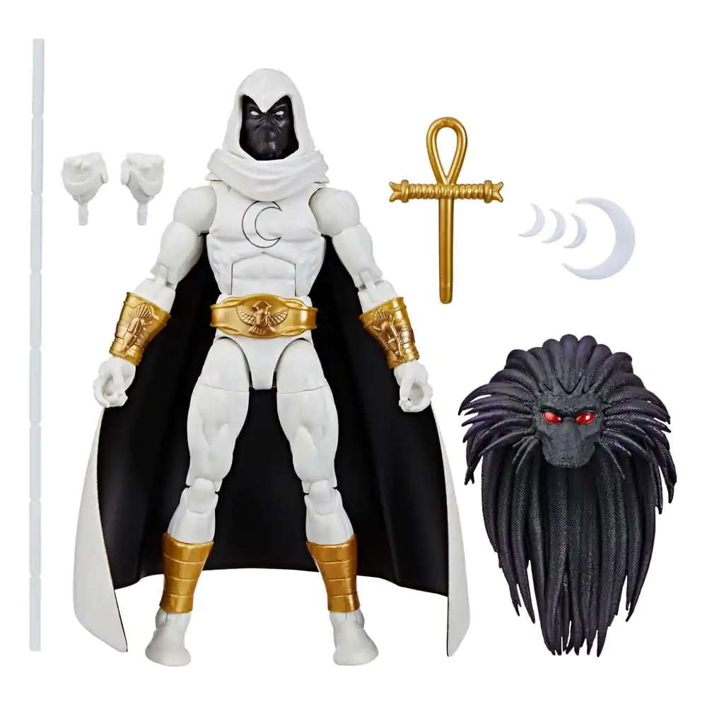 Strange Tales Marvel Legends Akcijska Figura Moon Knight (BAF: Blackheart) 15 cm fotografija izdelka