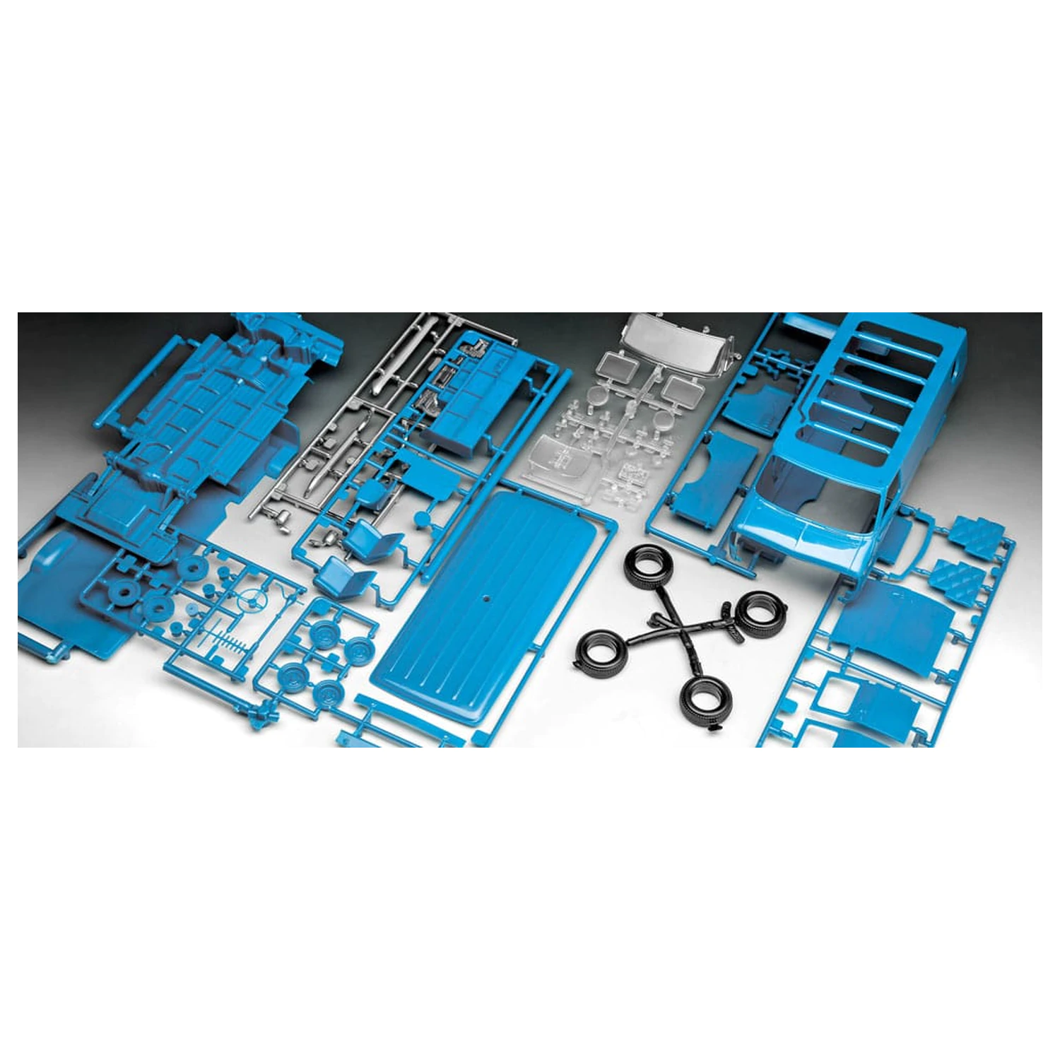 Stranger Things modelni komplet 1/25 avto (aqua barva) 21 cm fotografija izdelka