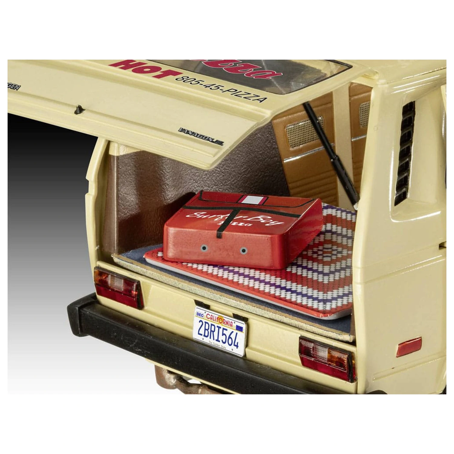 Stranger Things Komplet modela 1/25 VW T3 Bus Surfer Boy 19 cm fotografija izdelka