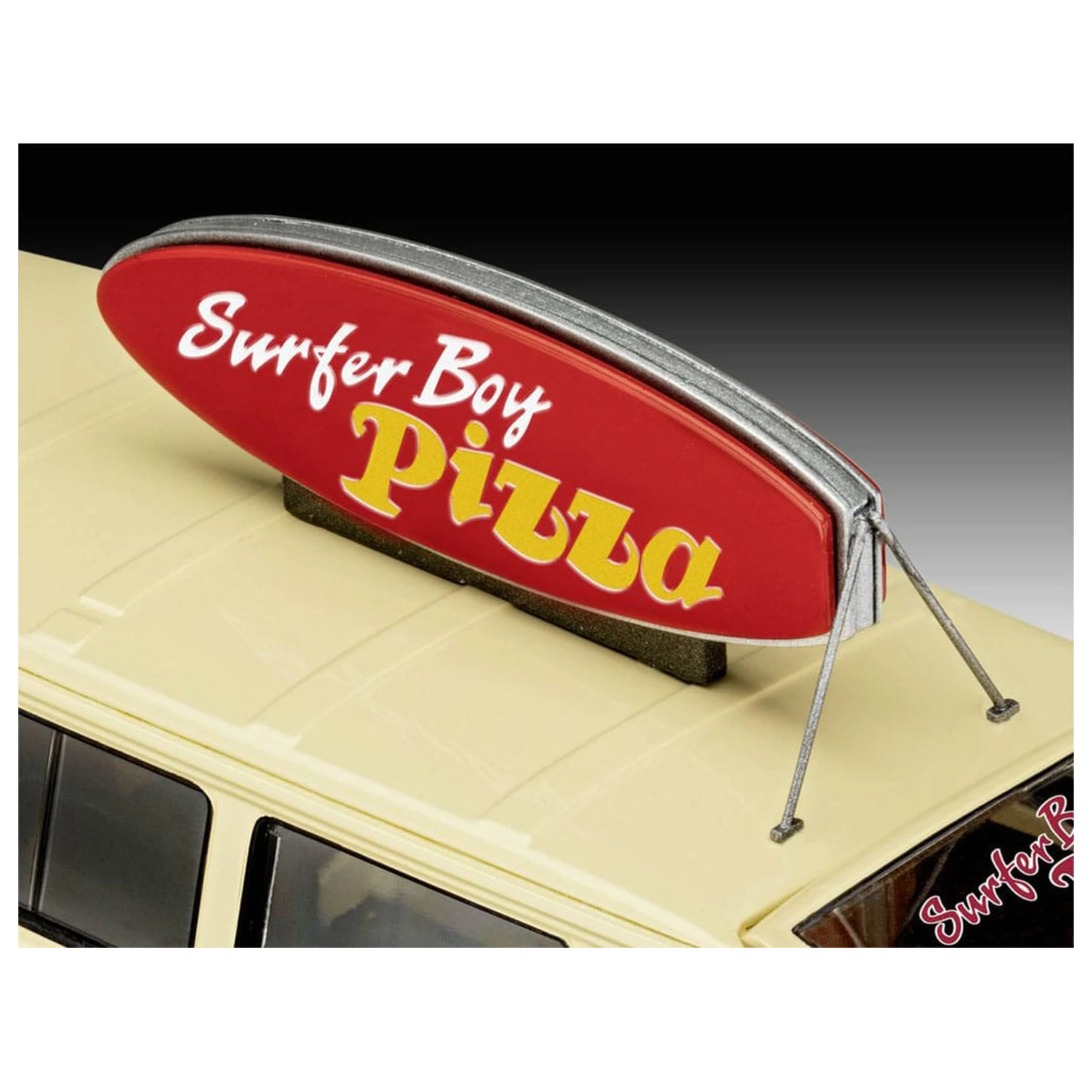 Stranger Things Komplet modela 1/25 VW T3 Bus Surfer Boy 19 cm fotografija izdelka