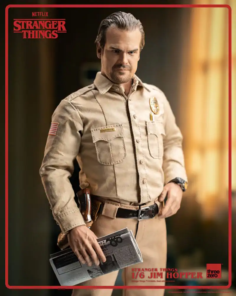 Stranger Things akcijska figura 1/6 Jim Hopper (Season 1) 32 cm fotografija izdelka