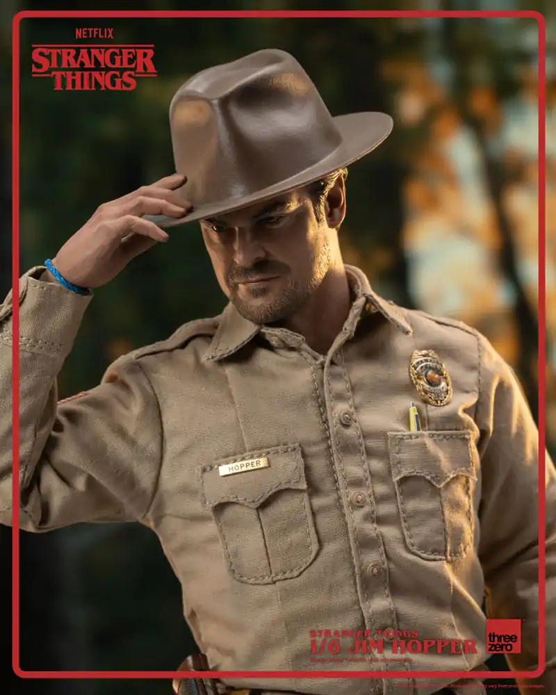 Stranger Things akcijska figura 1/6 Jim Hopper (Season 1) 32 cm fotografija izdelka