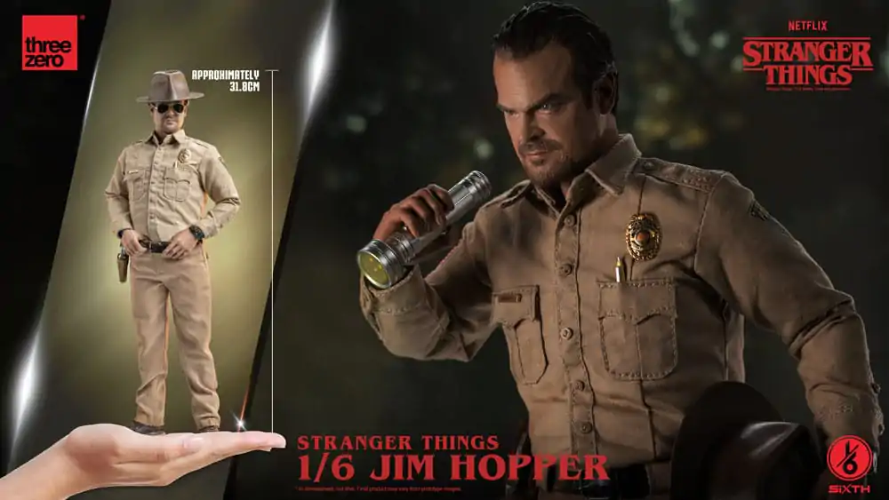 Stranger Things akcijska figura 1/6 Jim Hopper (Season 1) 32 cm fotografija izdelka