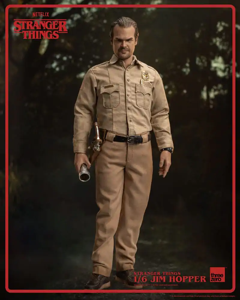 Stranger Things akcijska figura 1/6 Jim Hopper (Season 1) 32 cm fotografija izdelka