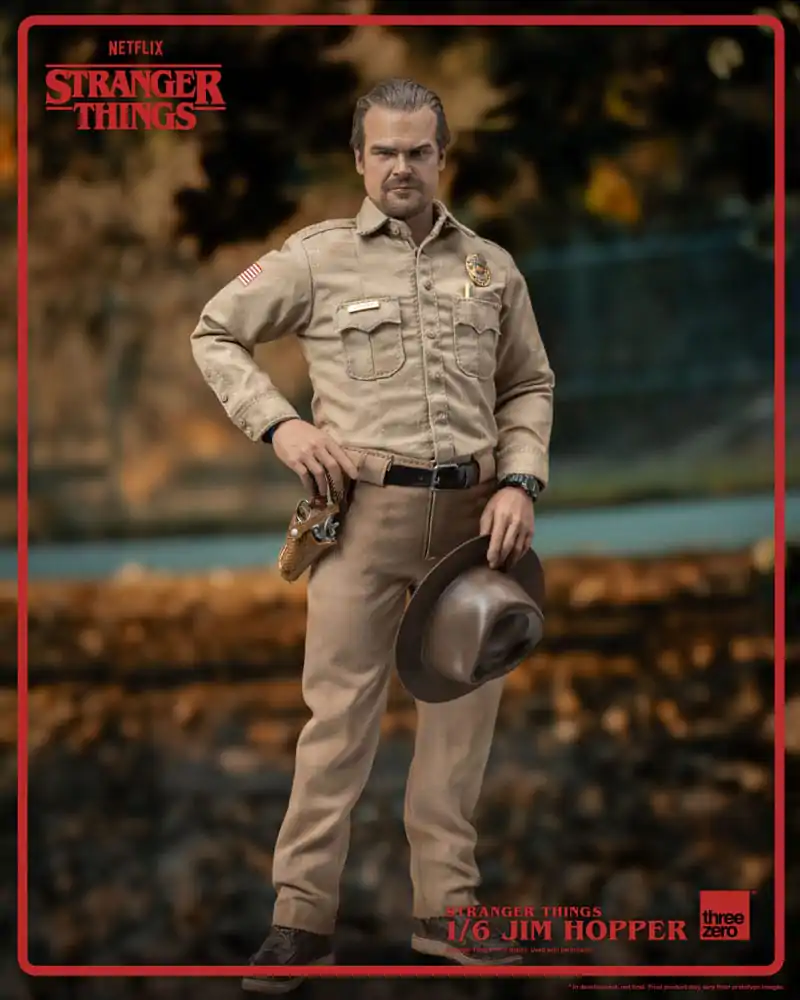Stranger Things akcijska figura 1/6 Jim Hopper (Season 1) 32 cm fotografija izdelka
